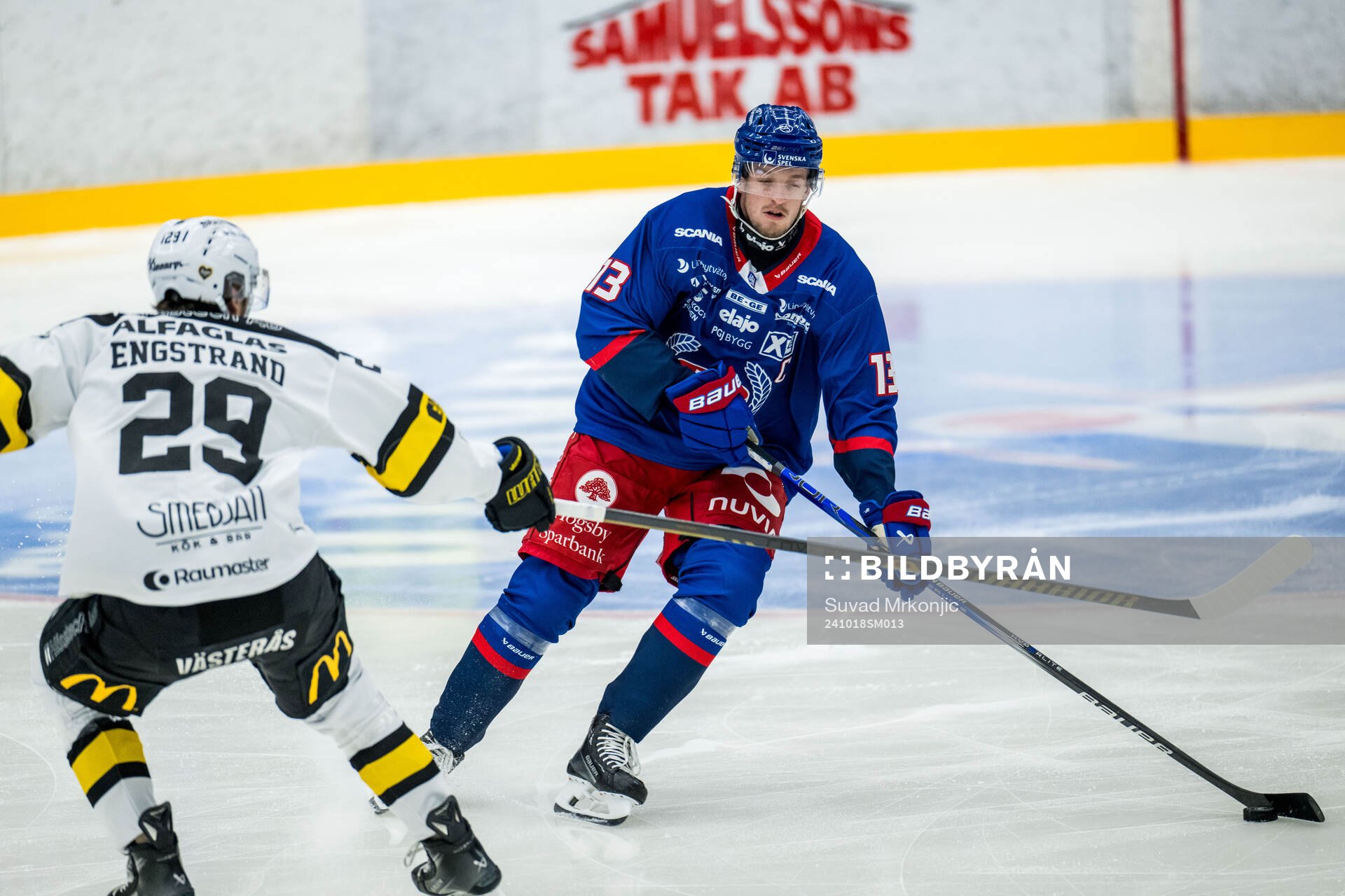 Västerås Eric Engstrand och Oskarshamns Rasmus Bengtsson