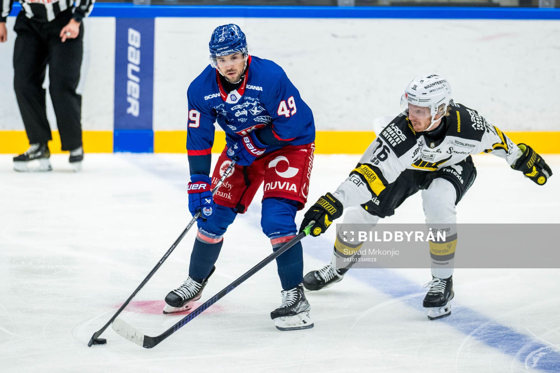 Oskarshamns Michael Joyaux och Västerås Oskar Kvist