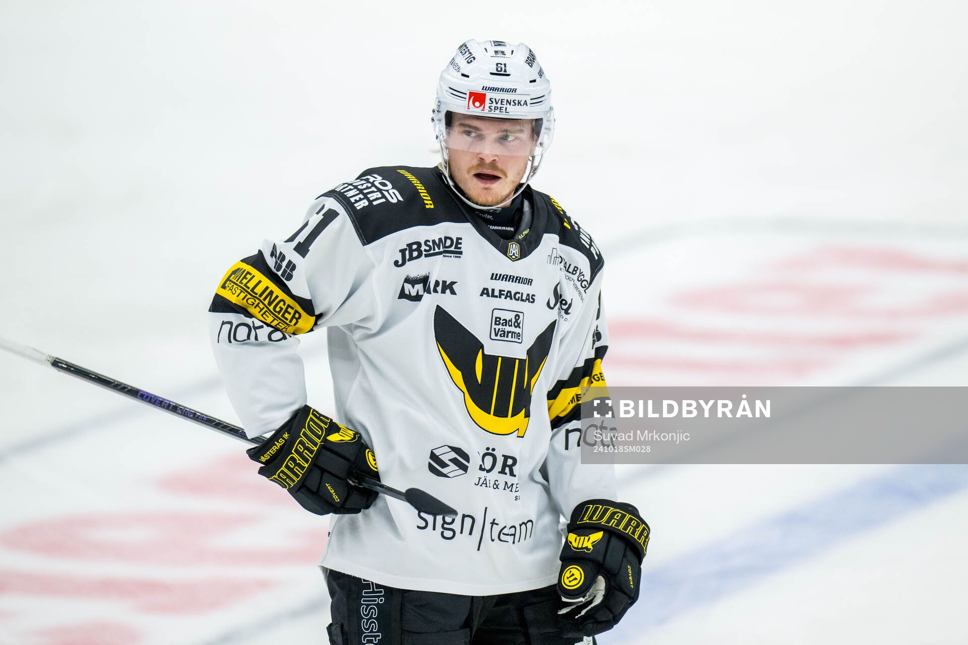 Västerås Malte Sjögren jublar