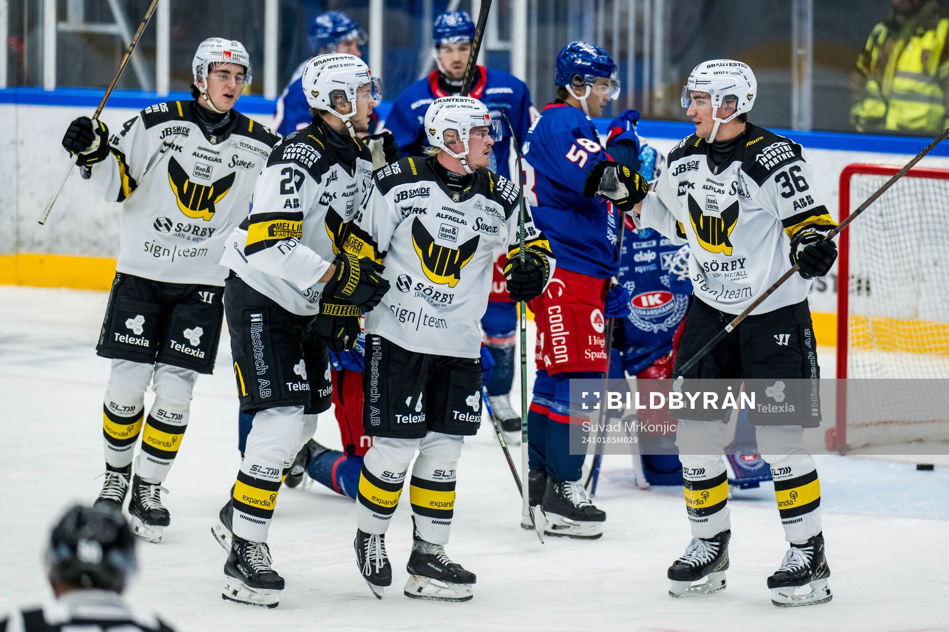 Västerås Malte Sjögren jublar