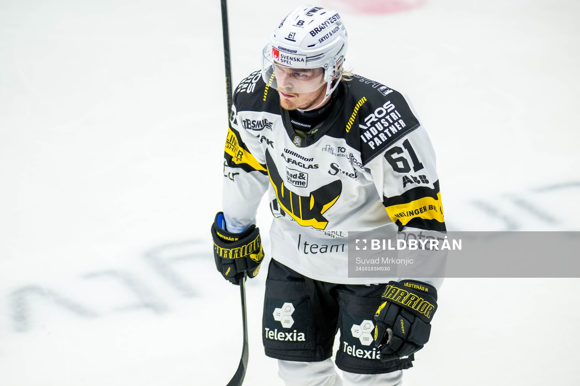 Västerås Malte Sjögren jublar
