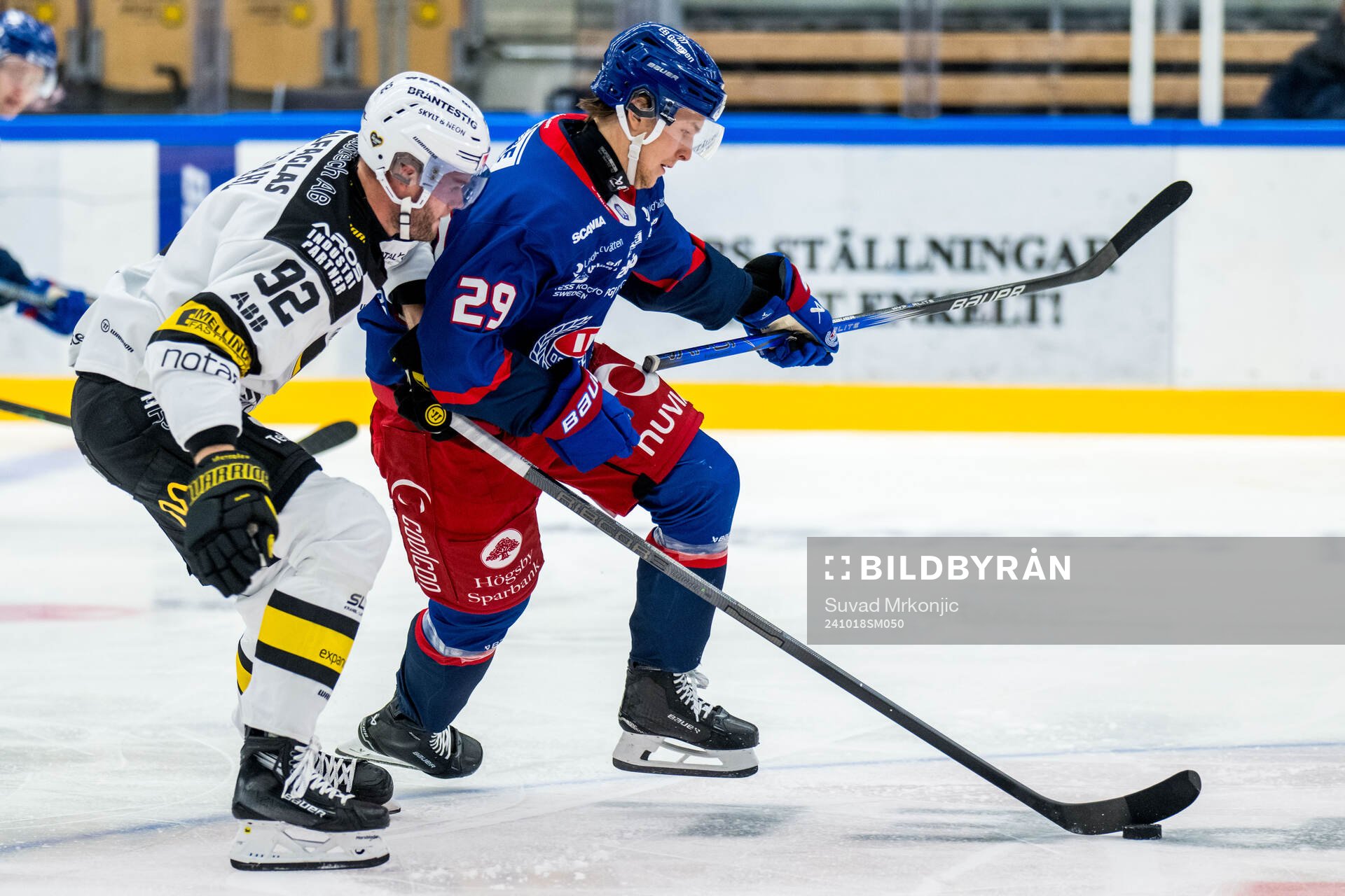 Västerås Kim Rosdahl och Oskarshamns Georg Weigelt