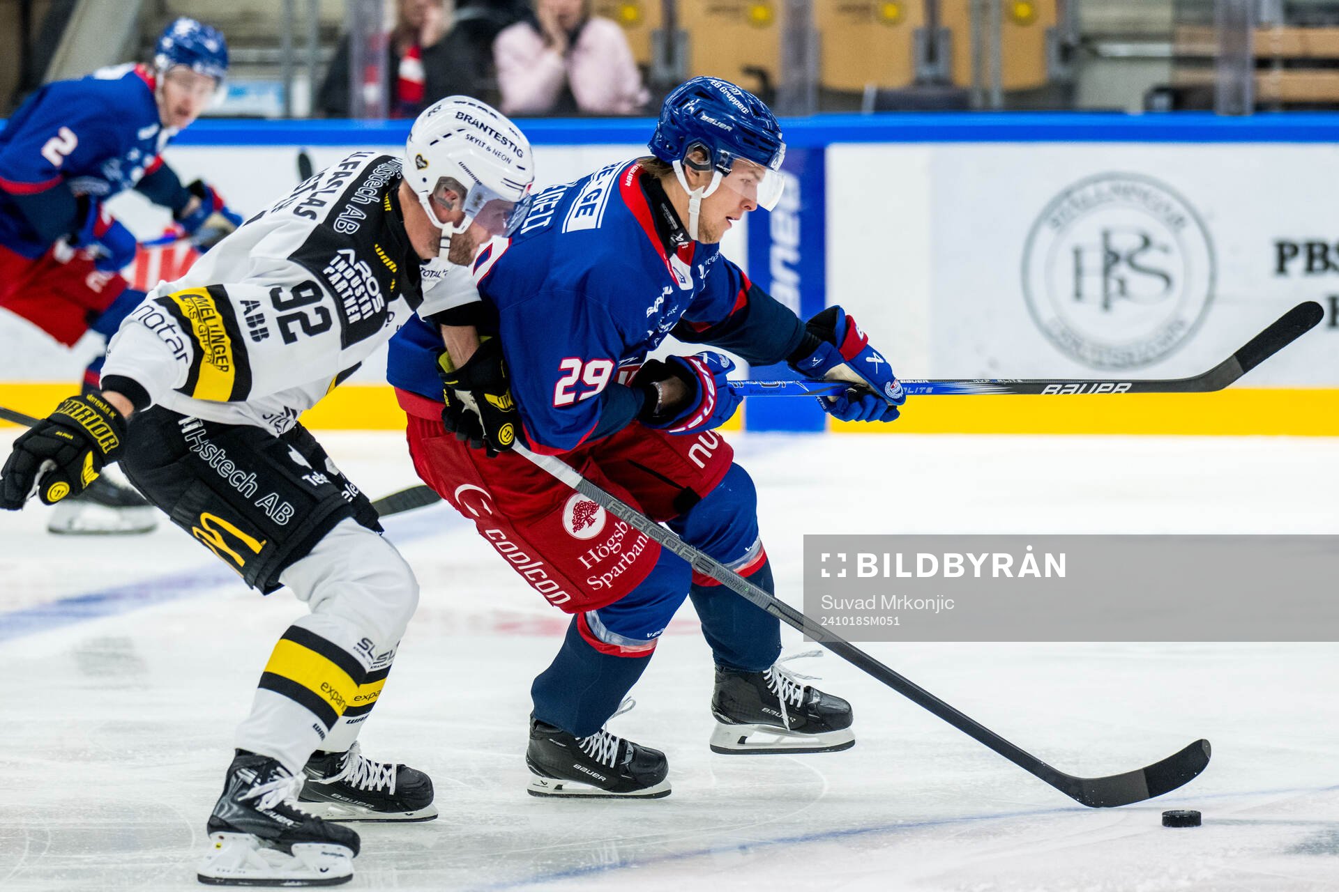Västerås Kim Rosdahl och Oskarshamns Georg Weigelt