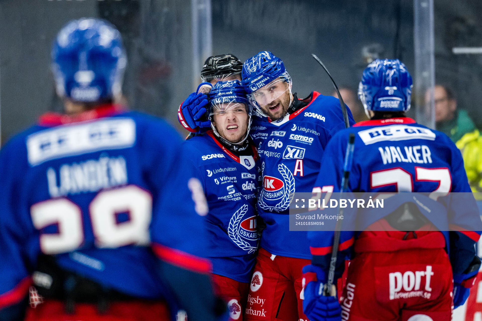 Oskarshamns Eero Savilahti jublar