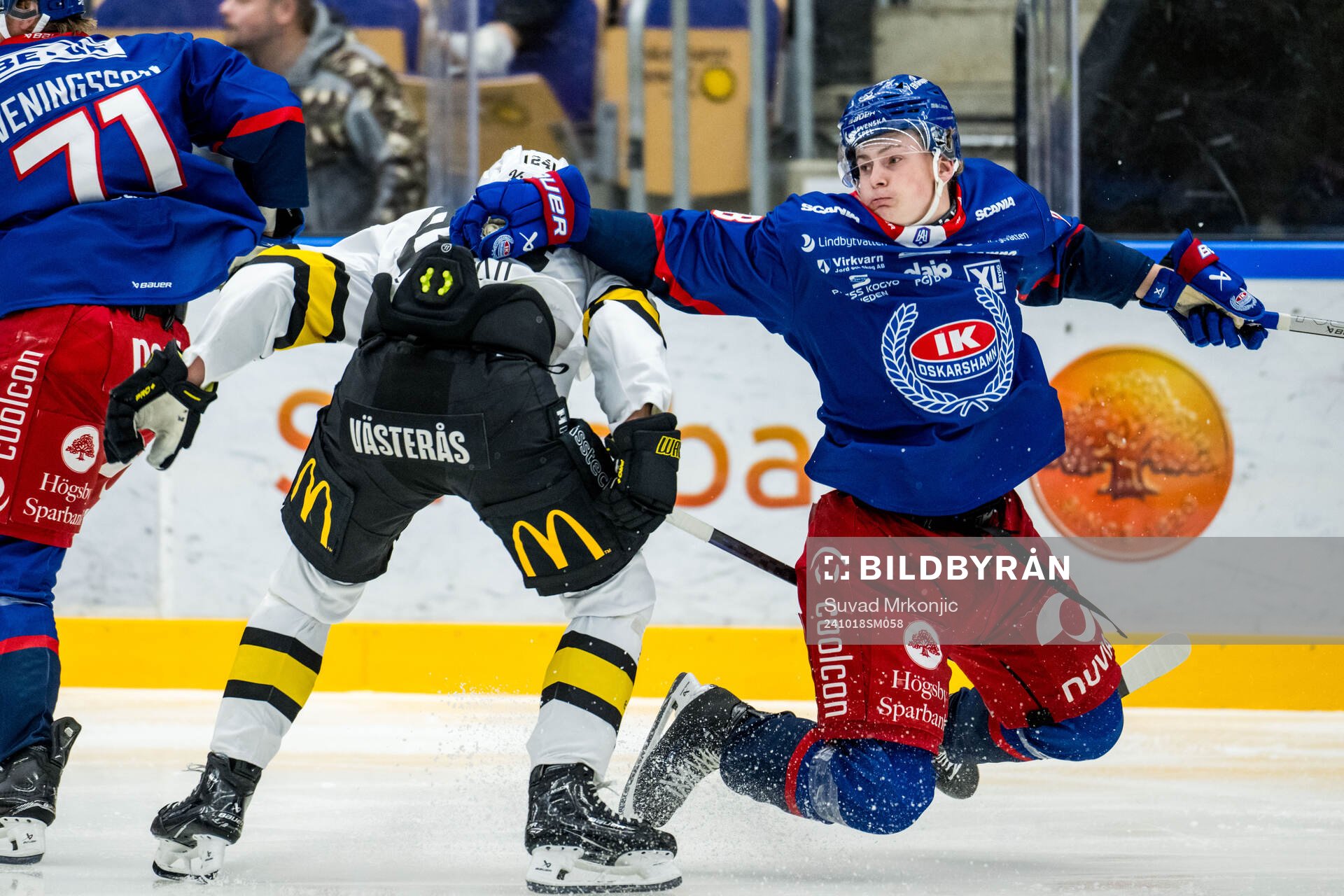 Västerås Joel Kant och Oskarshamns Axel Landén