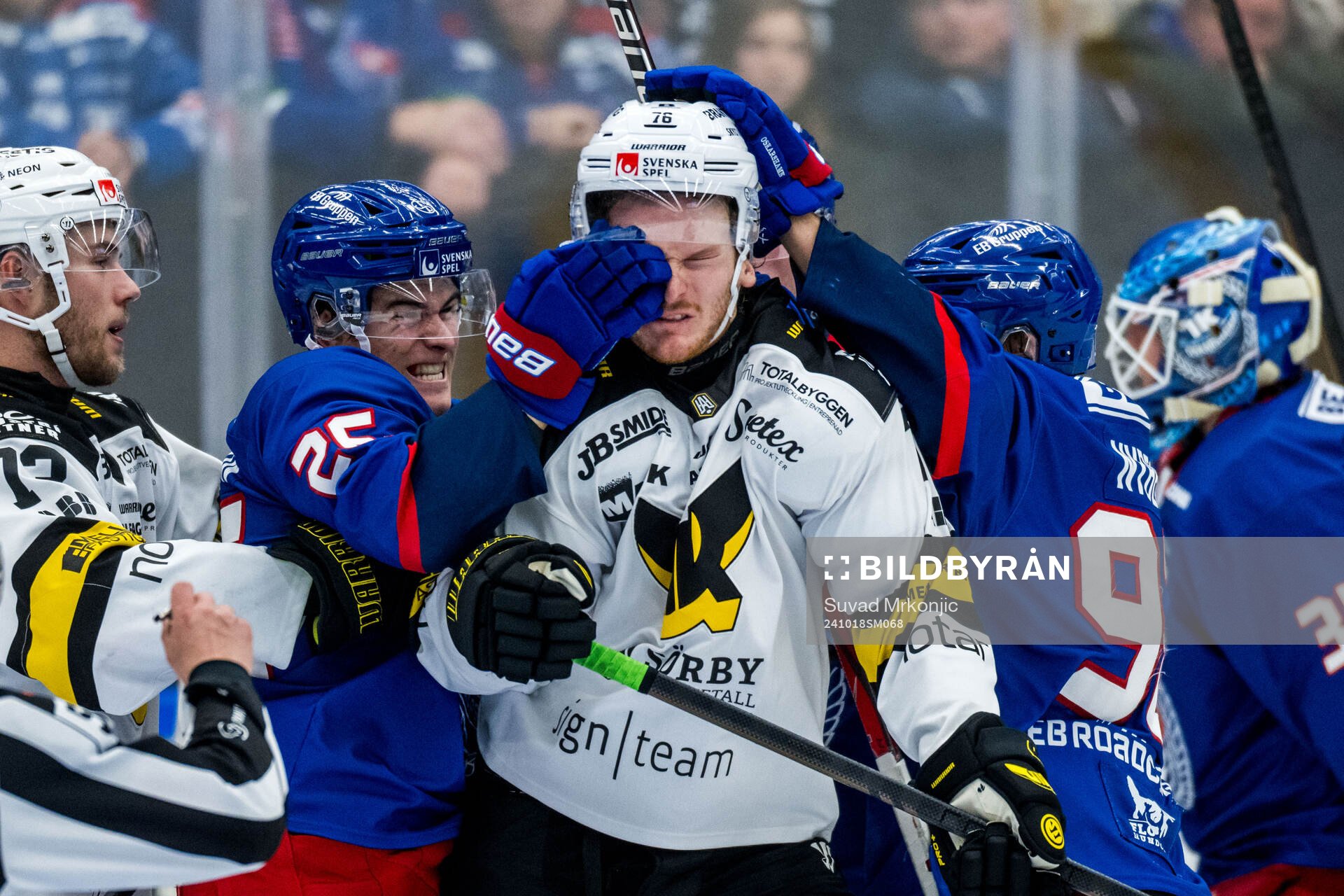 Oskarshamns Ville Jonsson och Västerås Oskar Kvist
