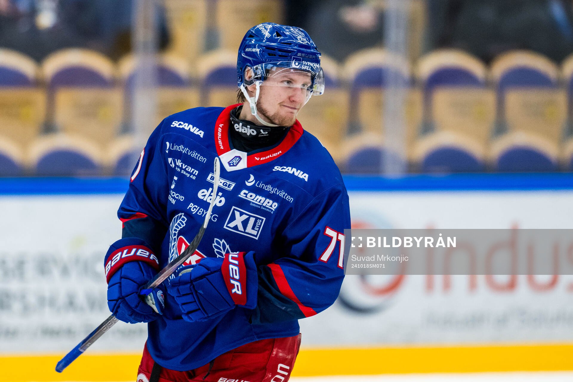 Oskarshamns Filip Sveningsson jublar