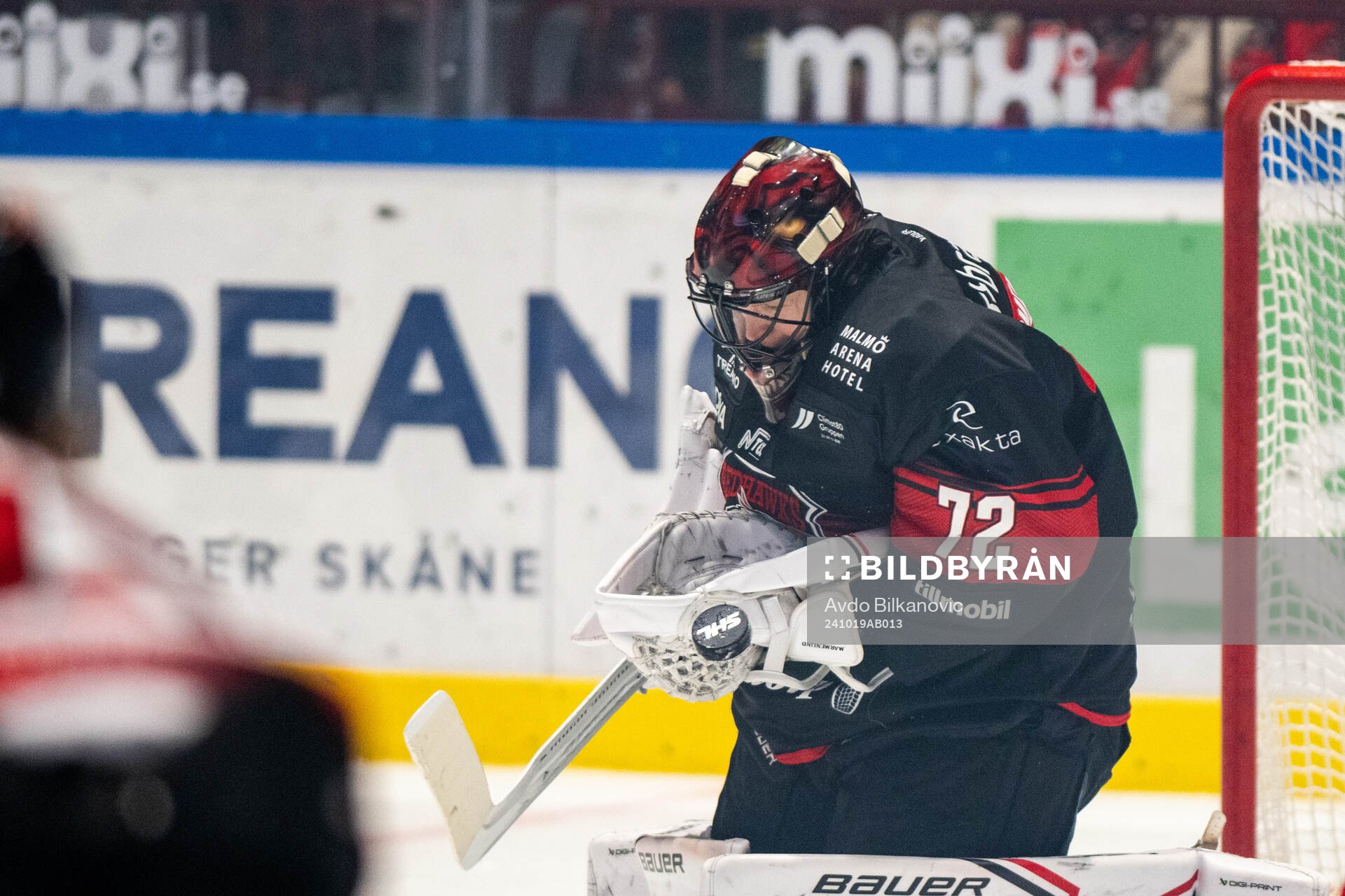 Malmö Redhawks målvakt Daniel Marmenlind