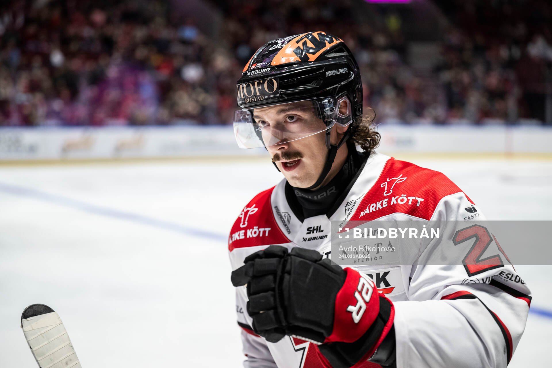 Örebros Hannes Björninen jublar