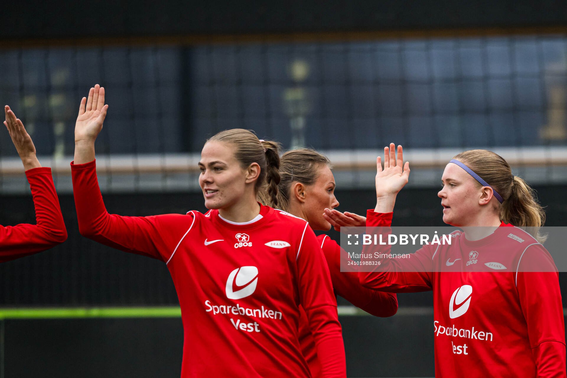 Marthine Østenstad and Signe Gaupset of Brann