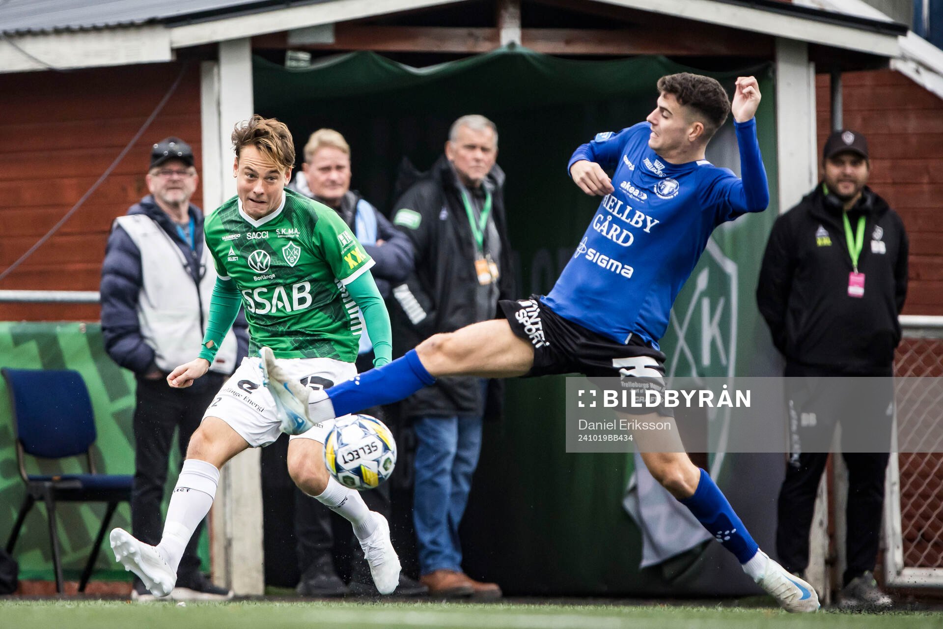 Brages Cesar Weilid och Trelleborgs Eren Alievski