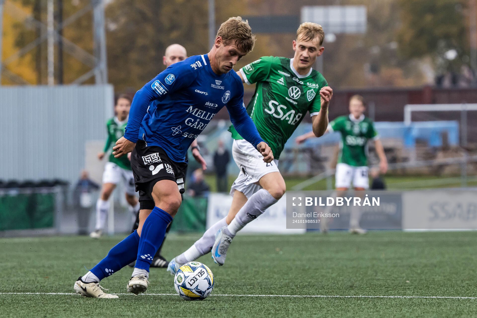 Trelleborgs Tobias Karlsson och Brages Henry Sletsjøe