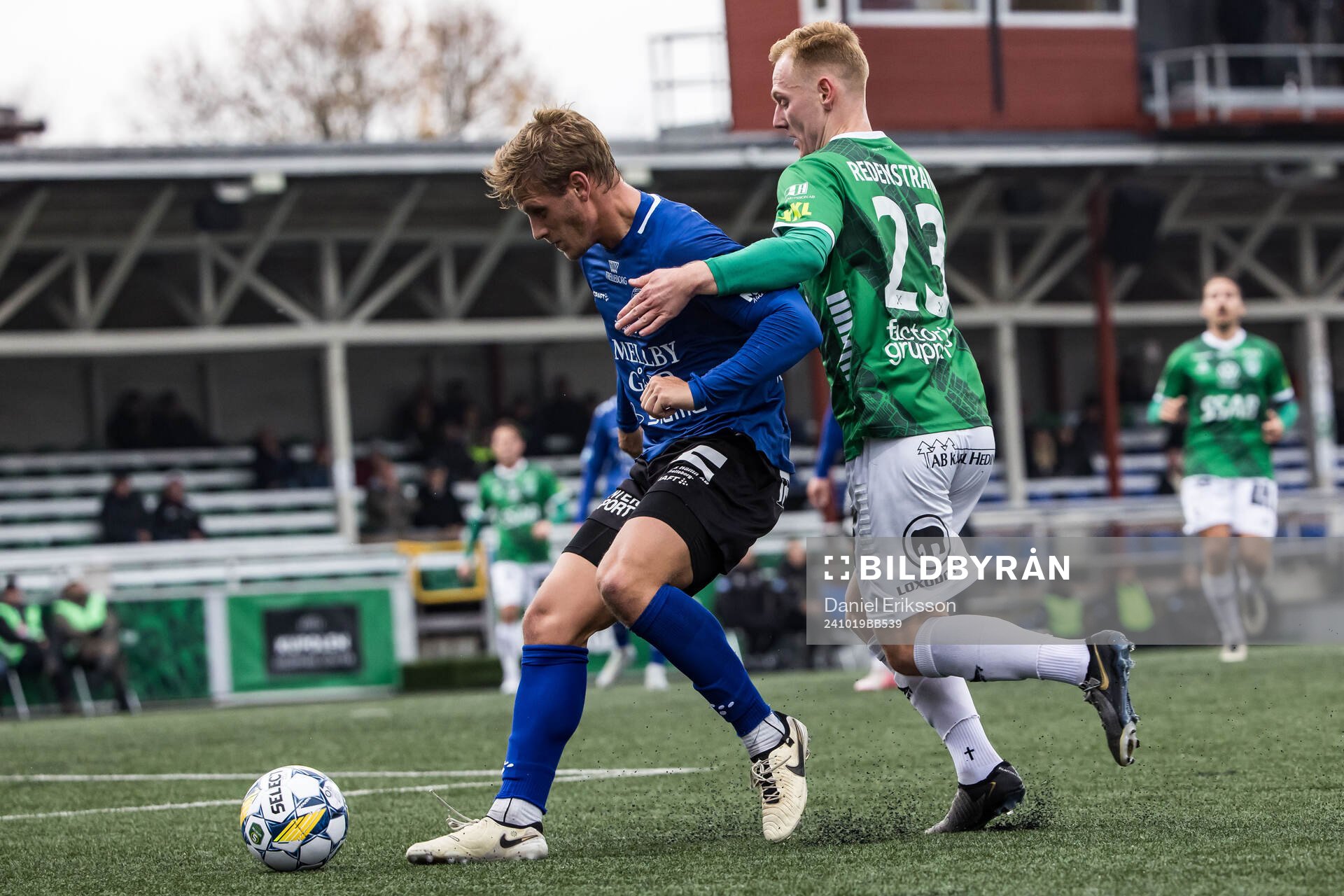 Trelleborgs Tobias Karlsson och Brages Christopher