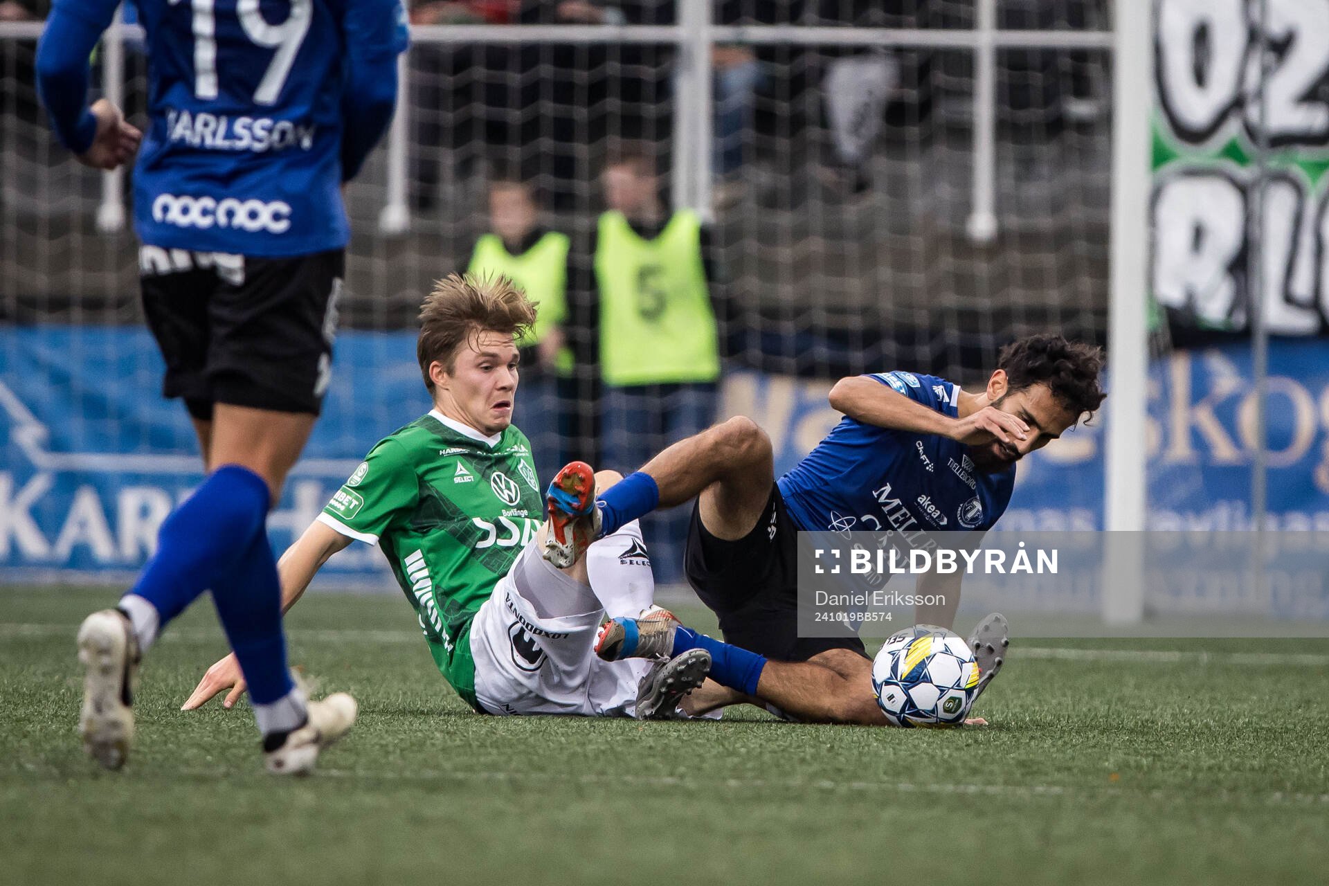Brages Gustav Berggren och Trelleborgs Hady Saleh Karim