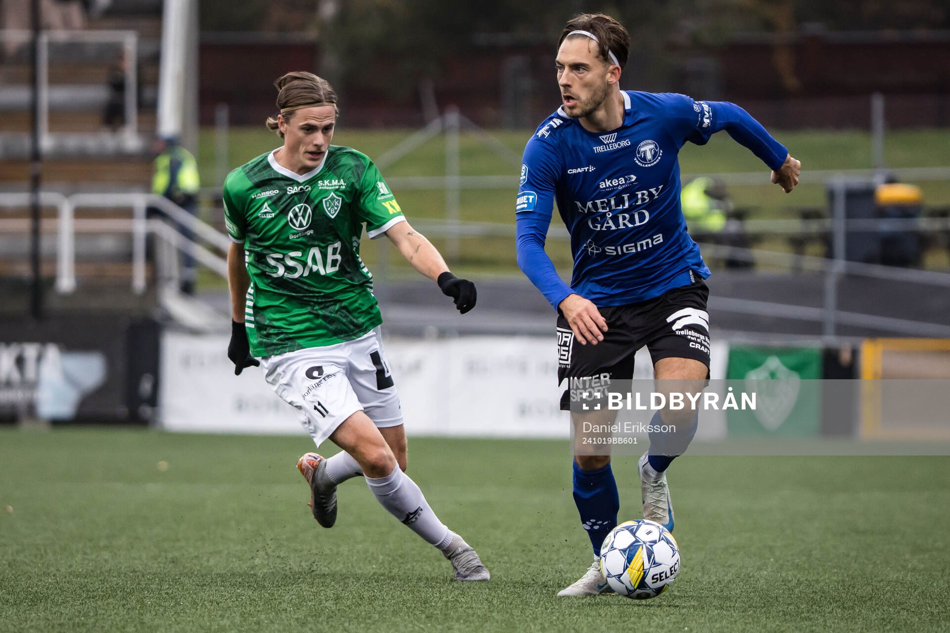 Brages Johan Arvidsson och Trelleborgs Felix Hörberg