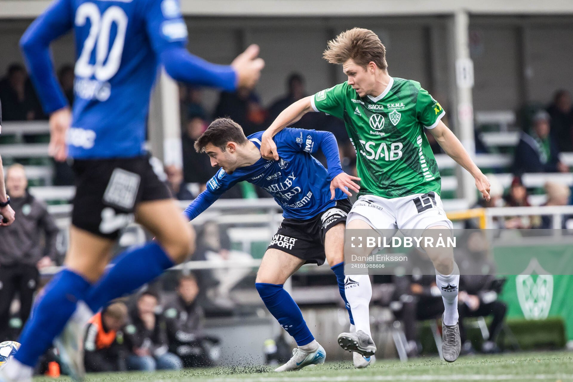 Trelleborgs Armin Culum och Brages Gustav Berggren