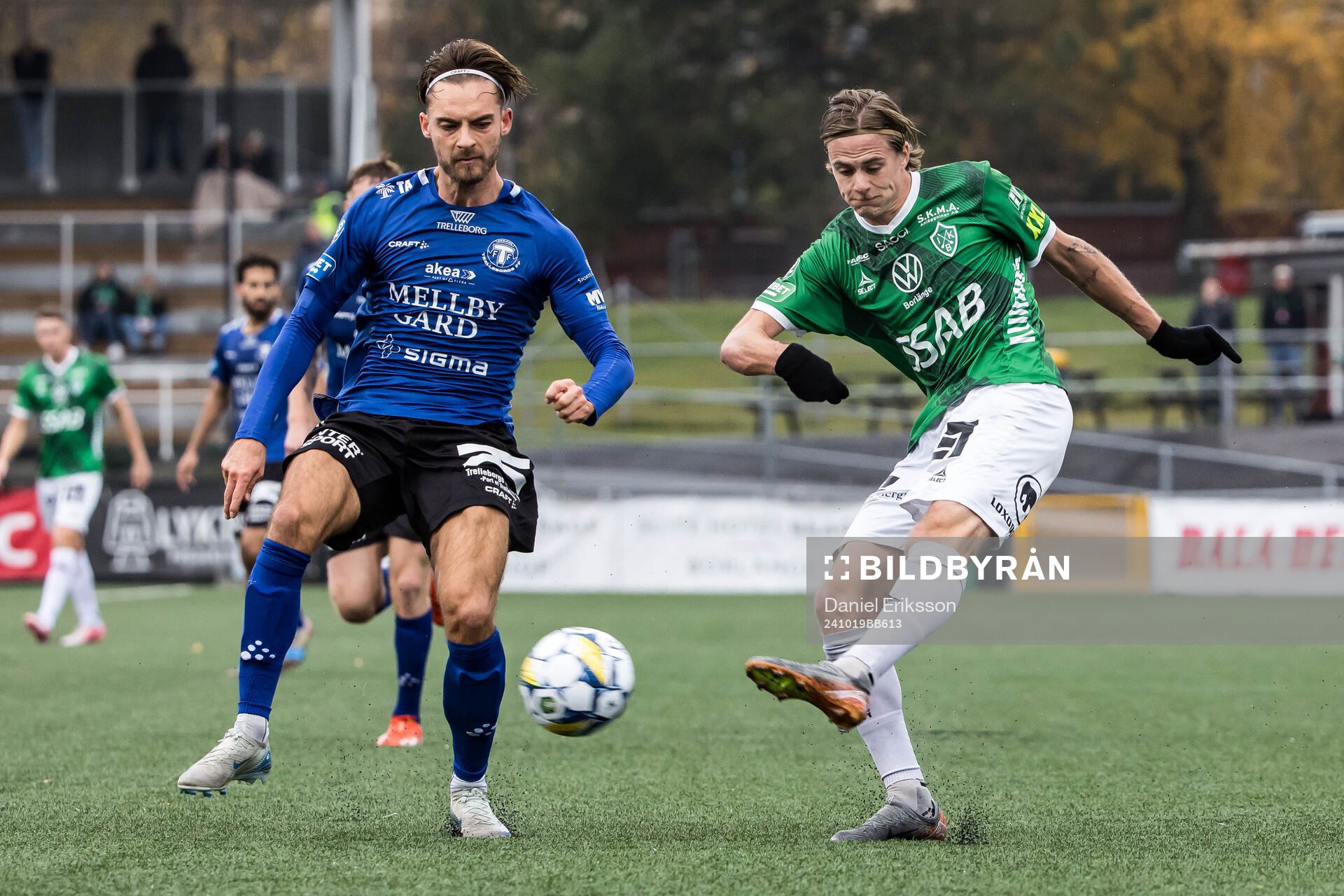 Trelleborgs Felix Hörberg och Brages Johan Arvidsson