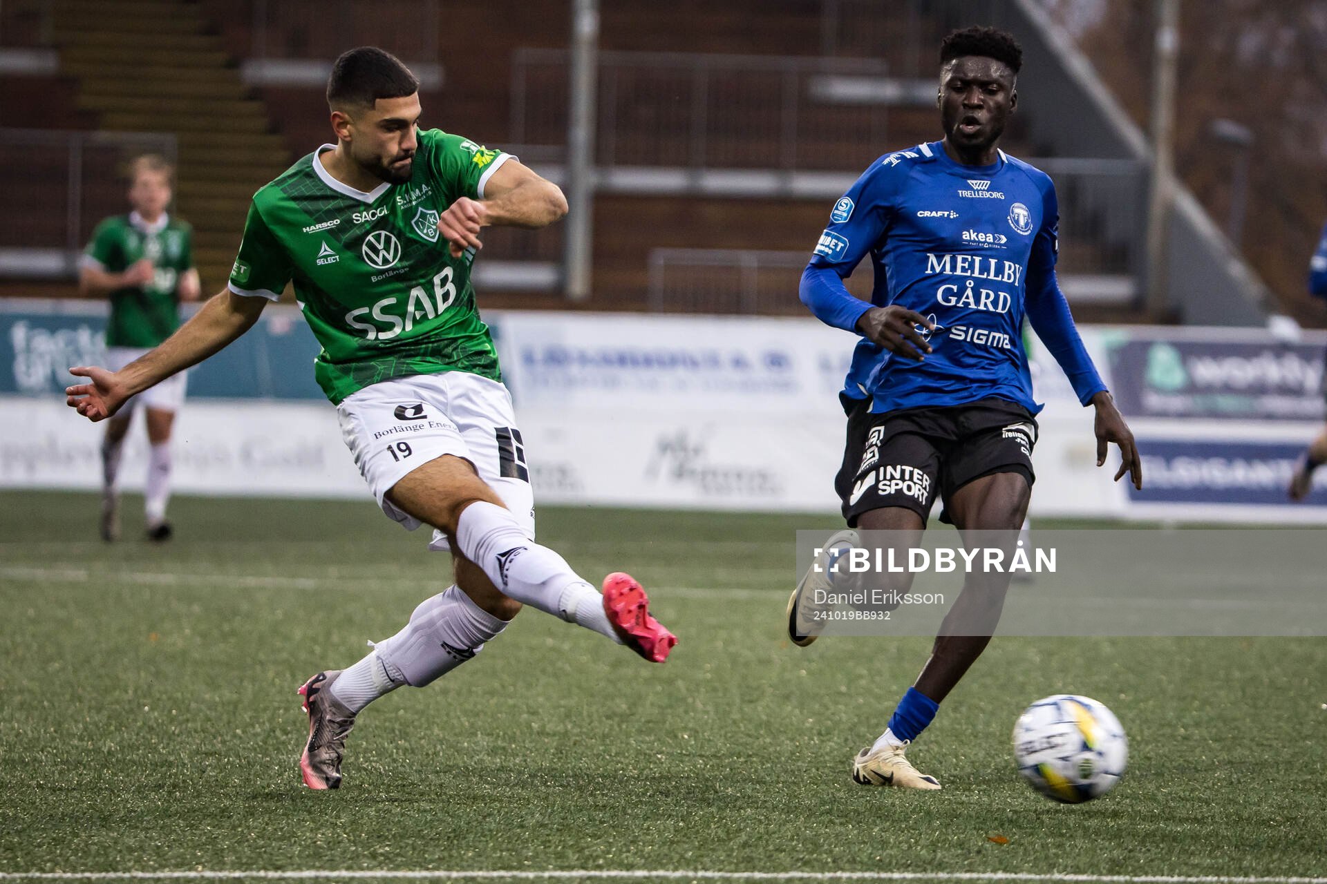 Brages Ömur Pektas och Trelleborgs Emmanuel Godwin