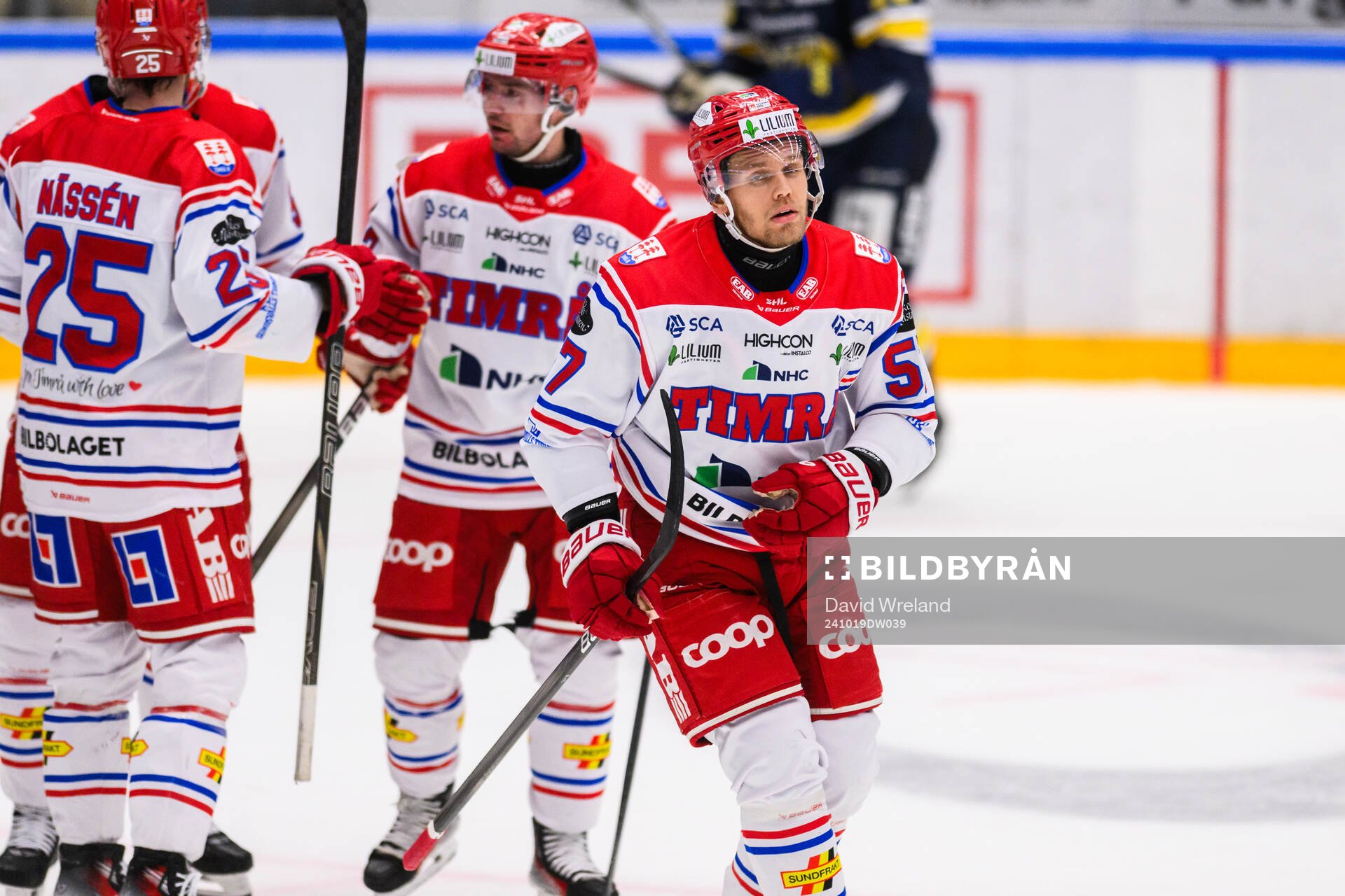 Timrås Anton Wedin jublar