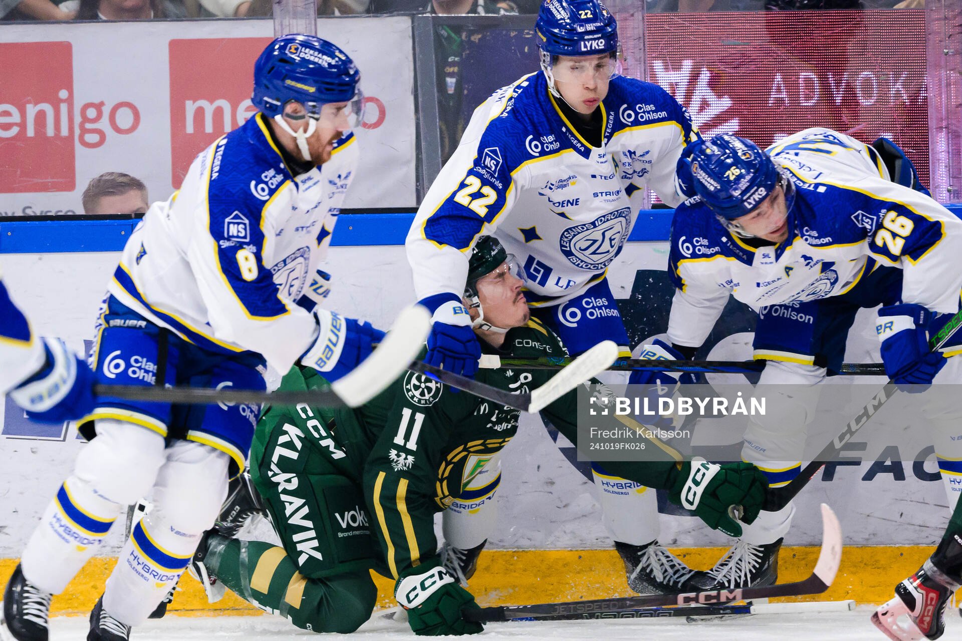 Leksands Lukas Vejdemo och Patrik Norén