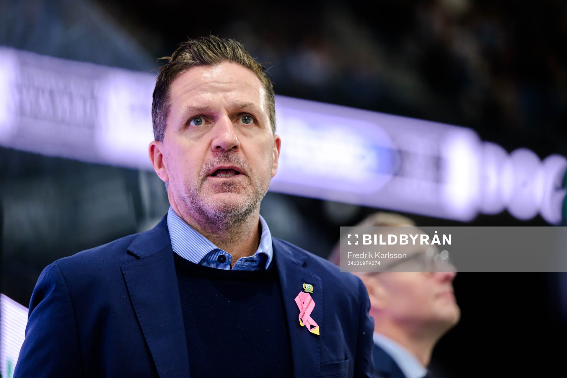 Färjestads assisterande tränare Thomas Rhodin