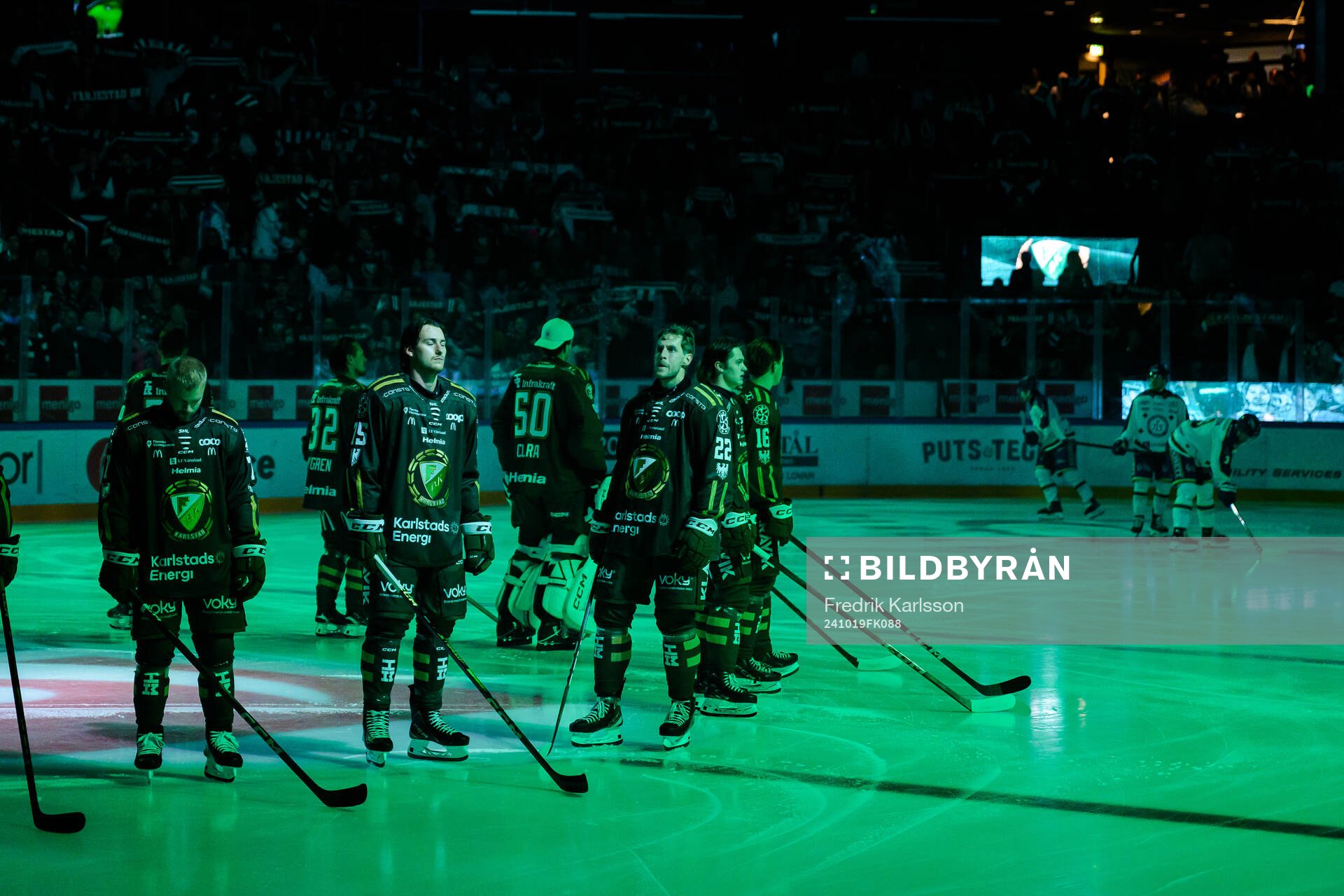 Färjestads Jeremy Salvas Groleau har ställt upp med