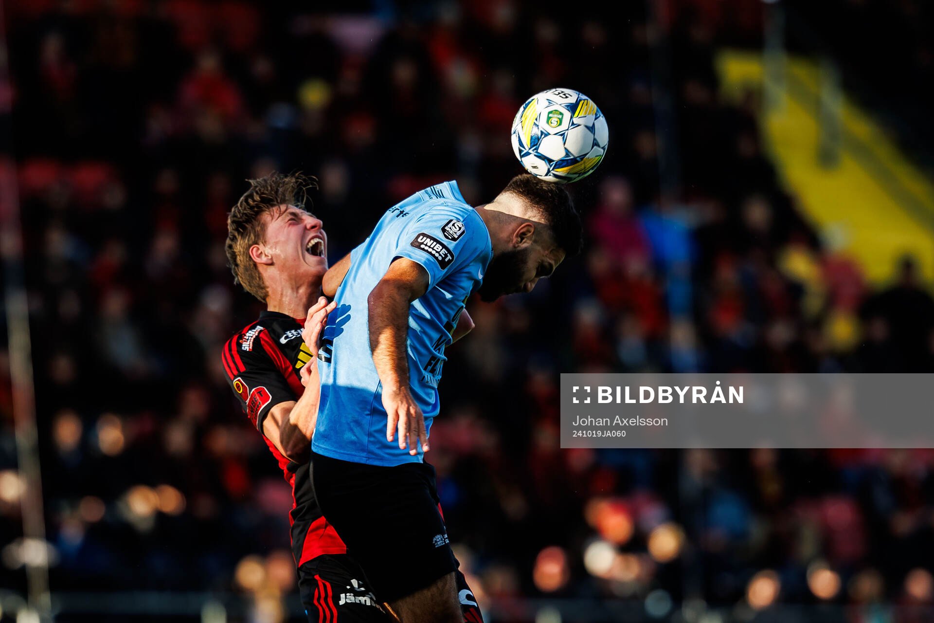 Östersunds Jakob Hedenquist och Landskronas Edi Sylisufaj