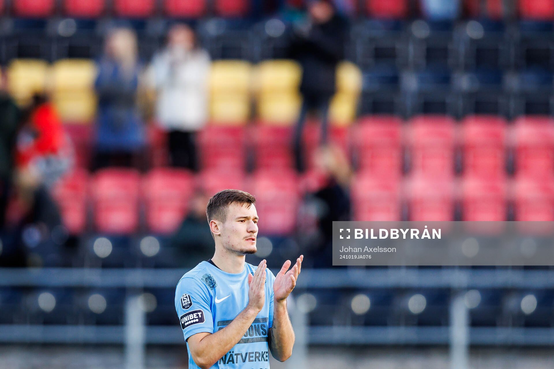 Landskronas Robin Dzabic deppar
