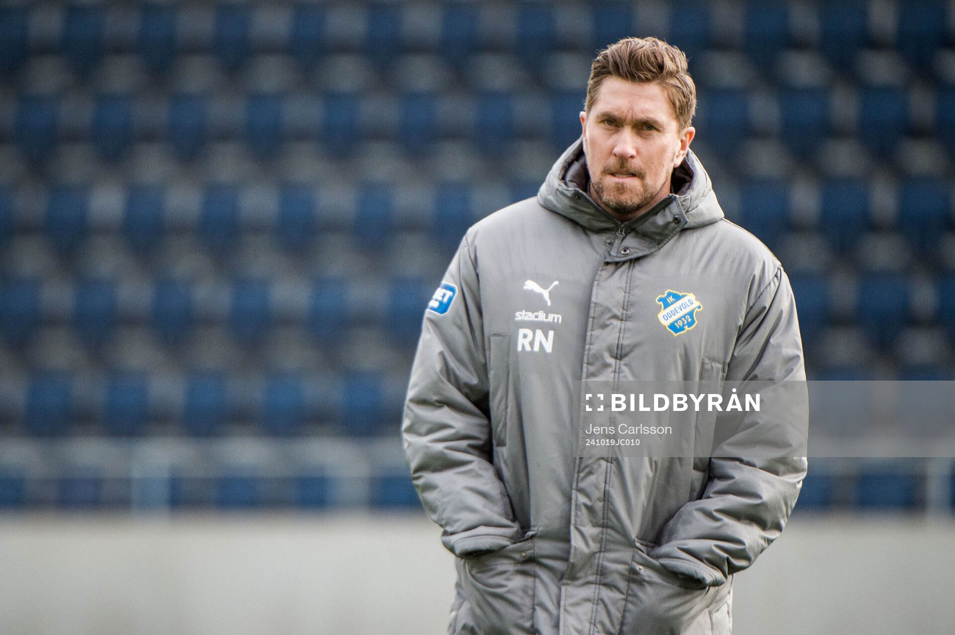 IK Oddevolds tränare Rikard Nilsson