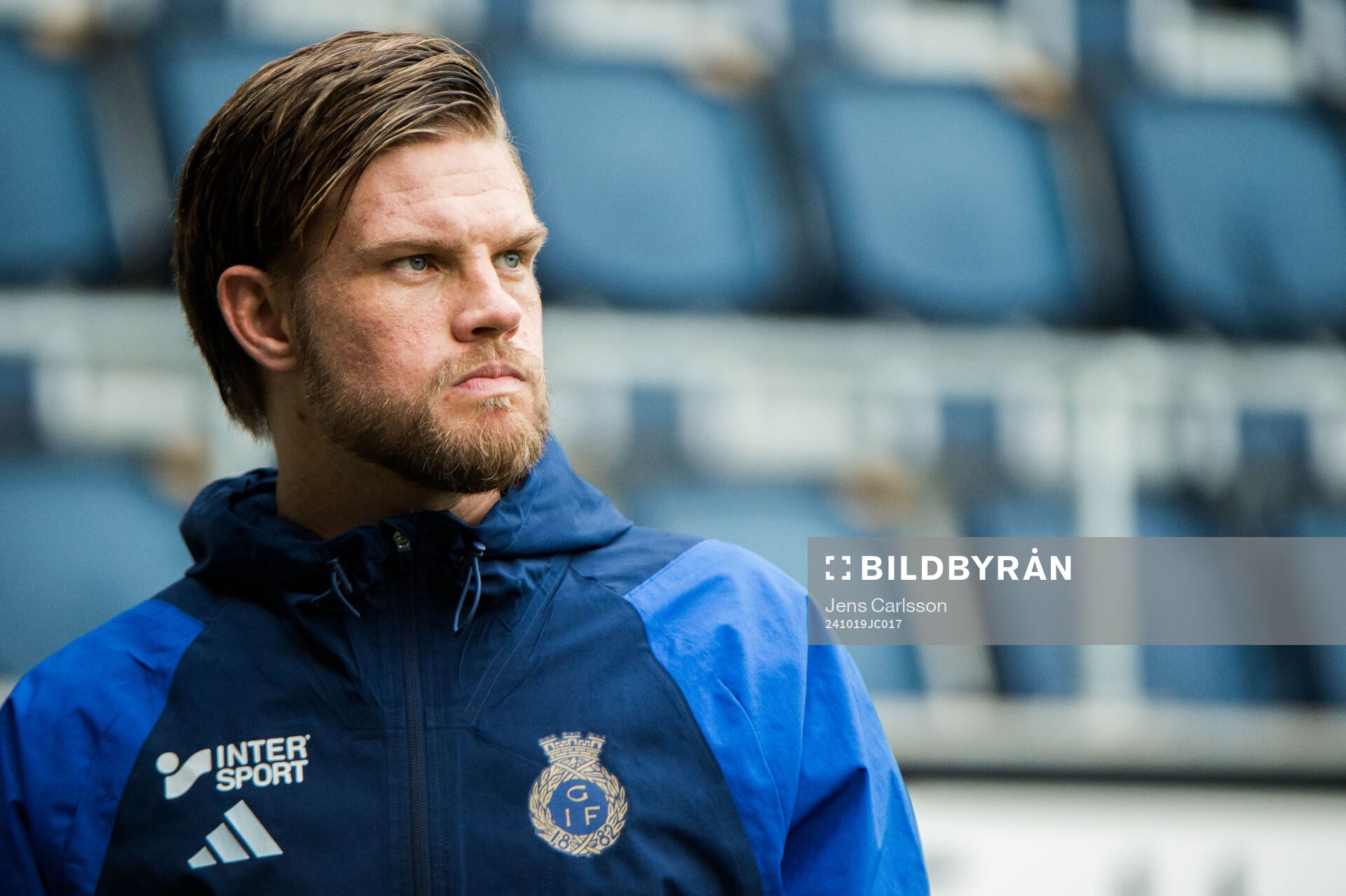 Gefles målvakt Oscar Jonsson