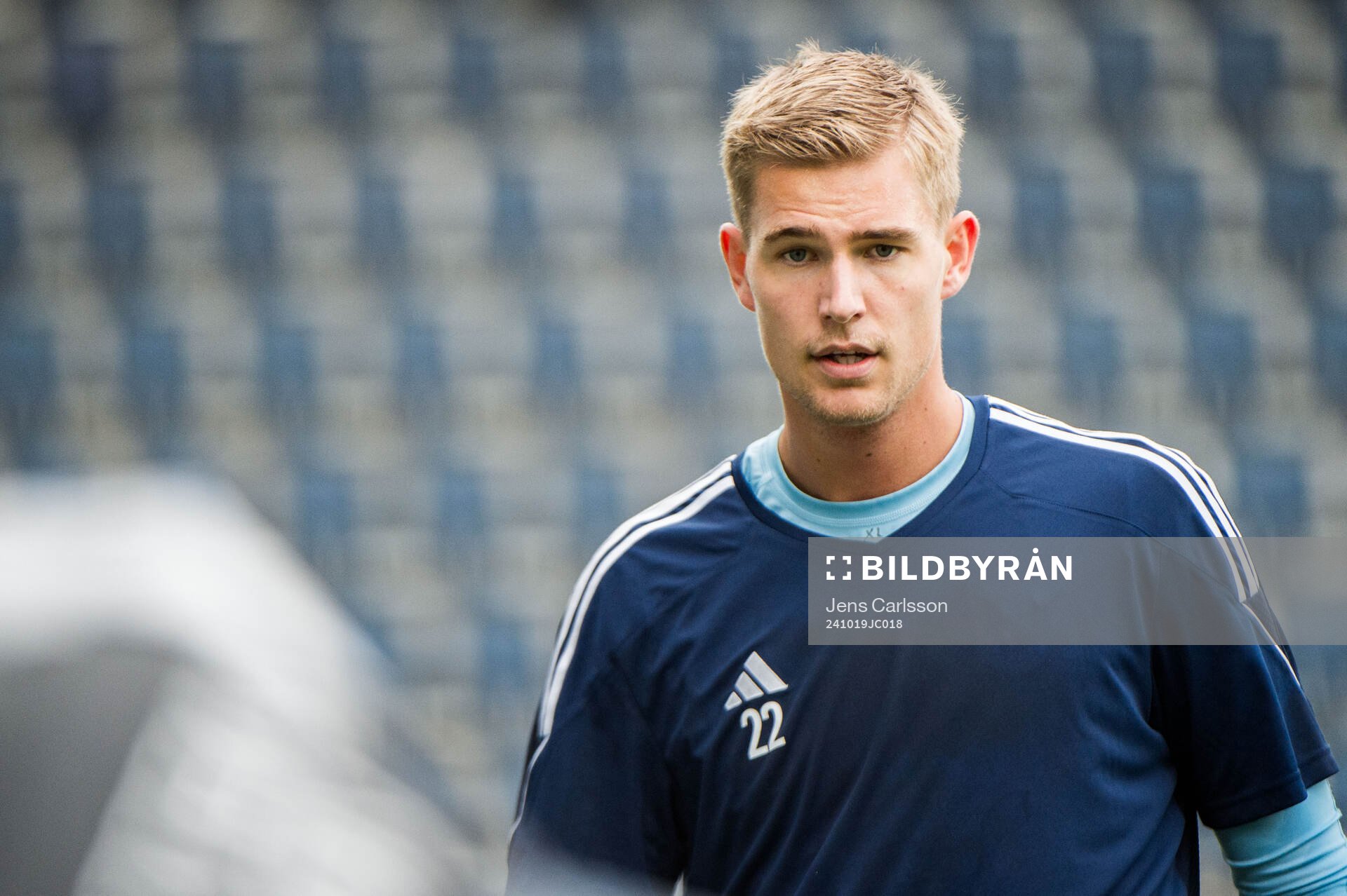 Gefles målvakt Mathias Nilsson