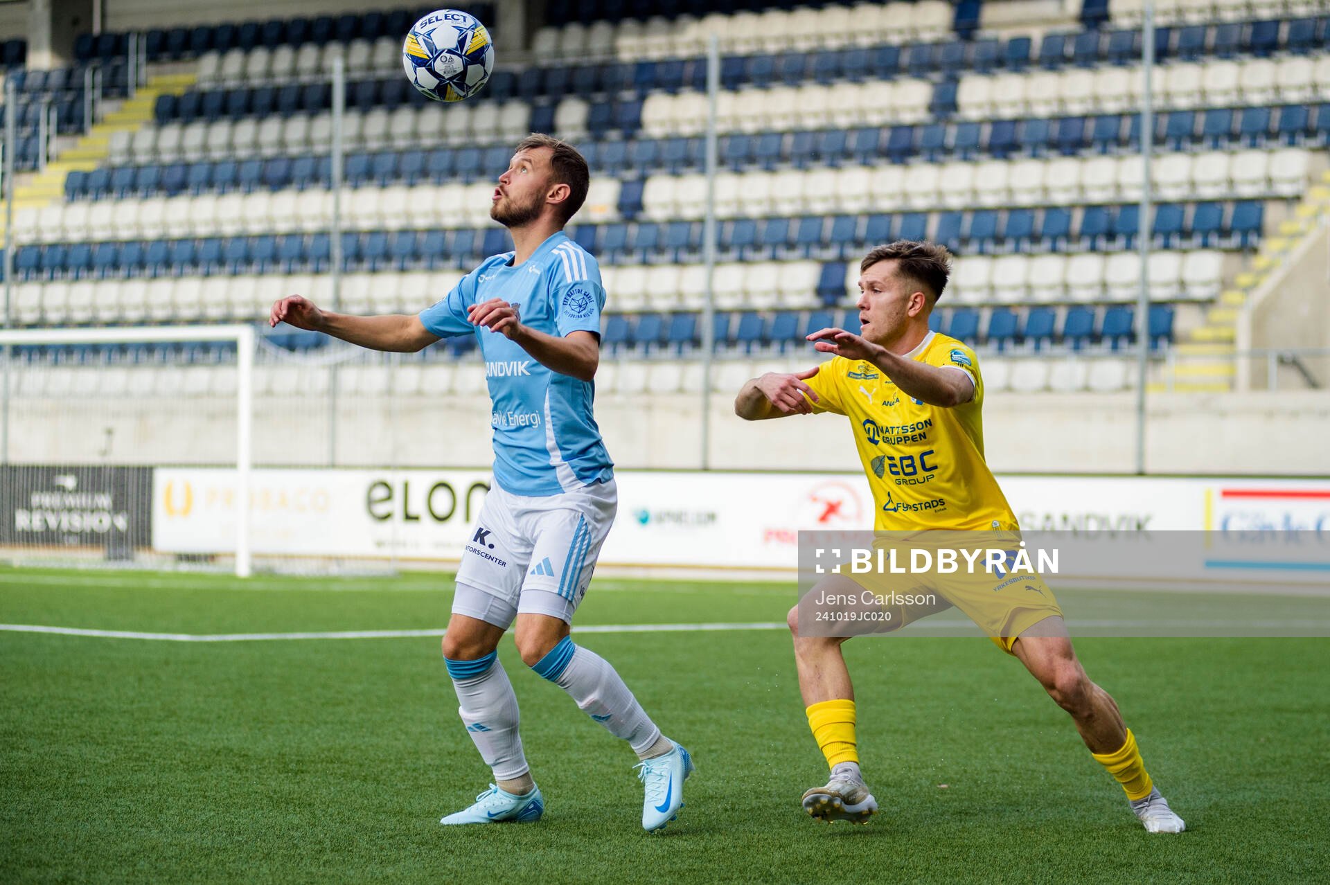 Gefles Christoffer Aspgren och IK Oddevolds Anton Snibb