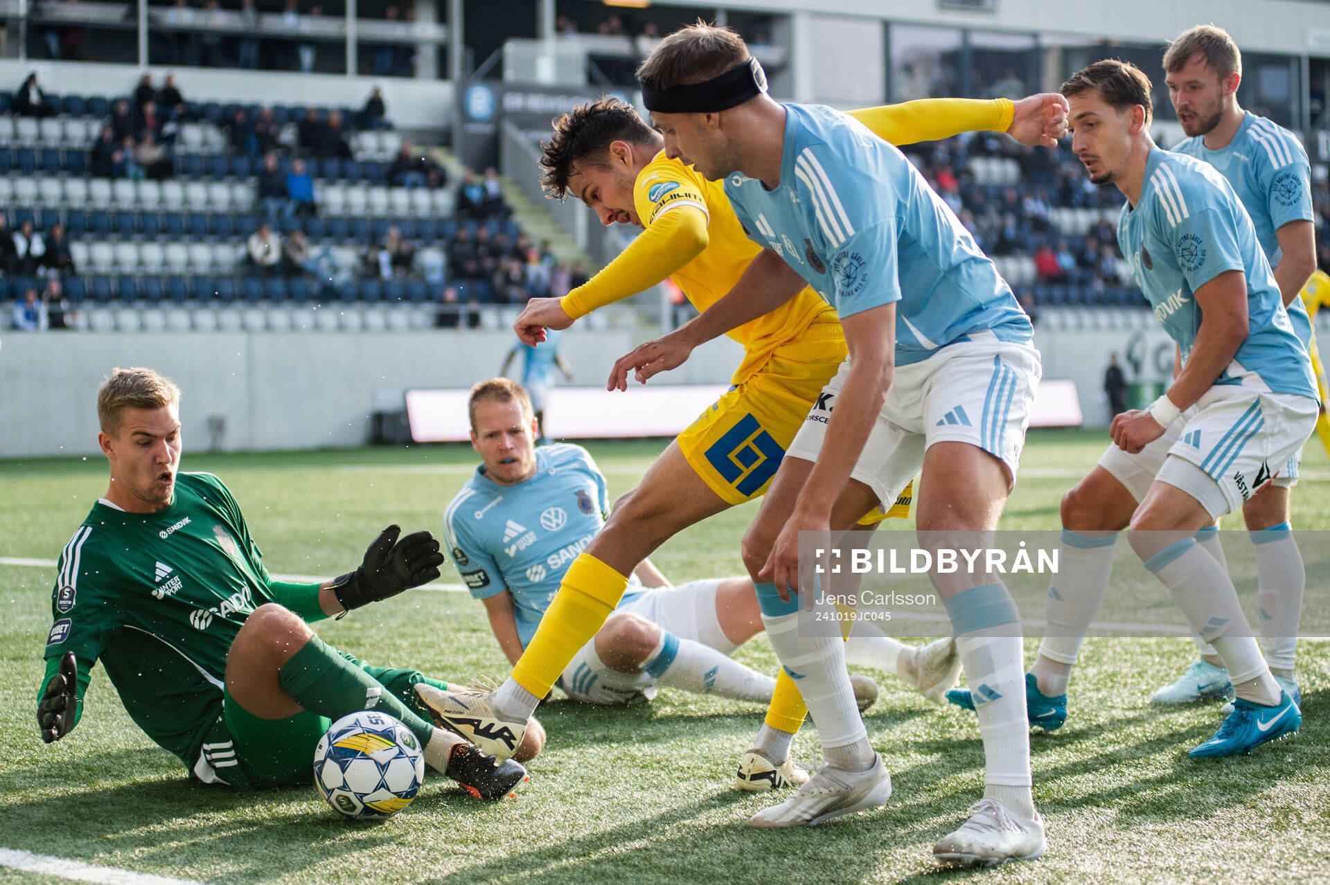 Gefles målvakt Mathias Nilsson