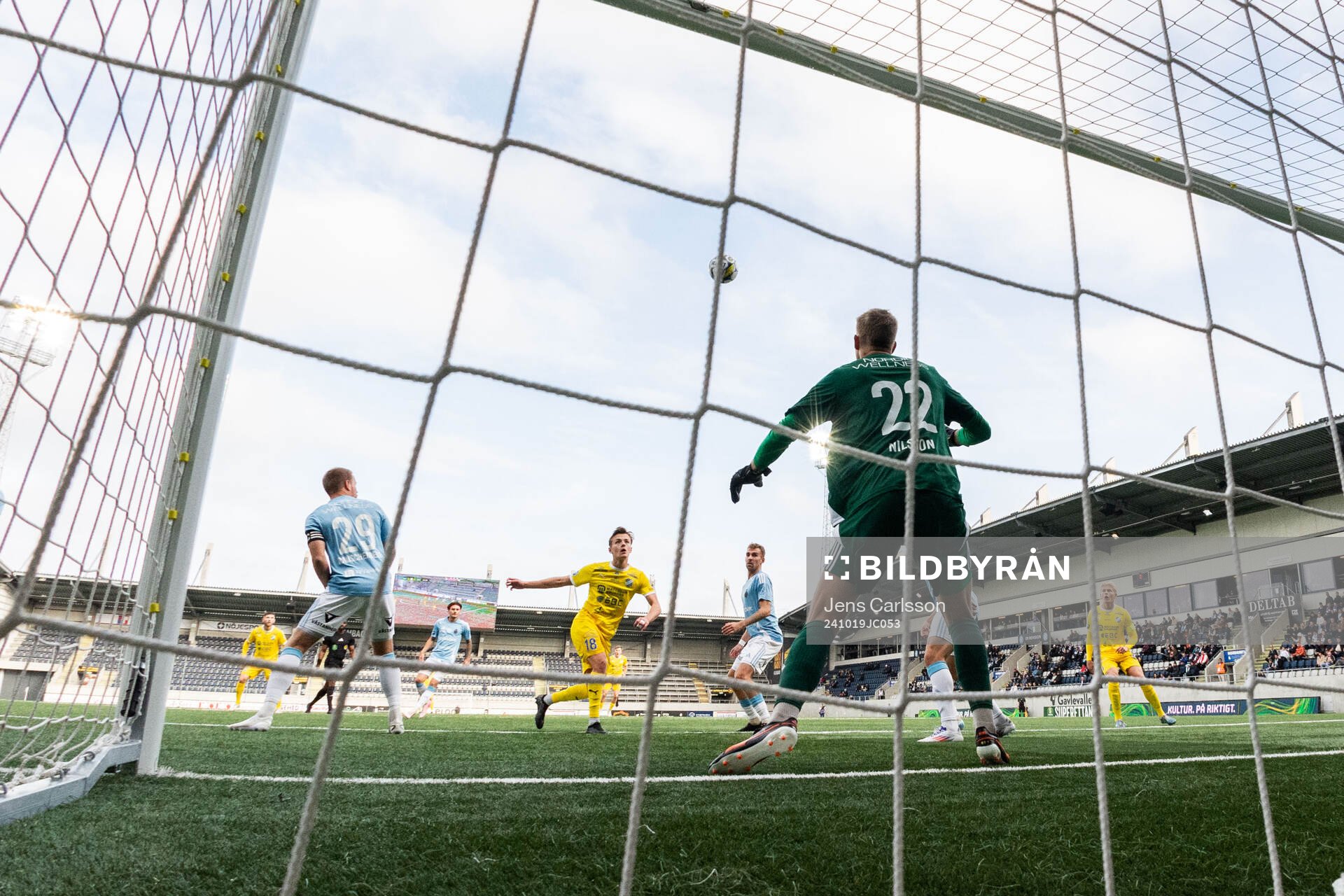 IK Oddevolds Gustav Forssell och Gefles Jesper Merbom