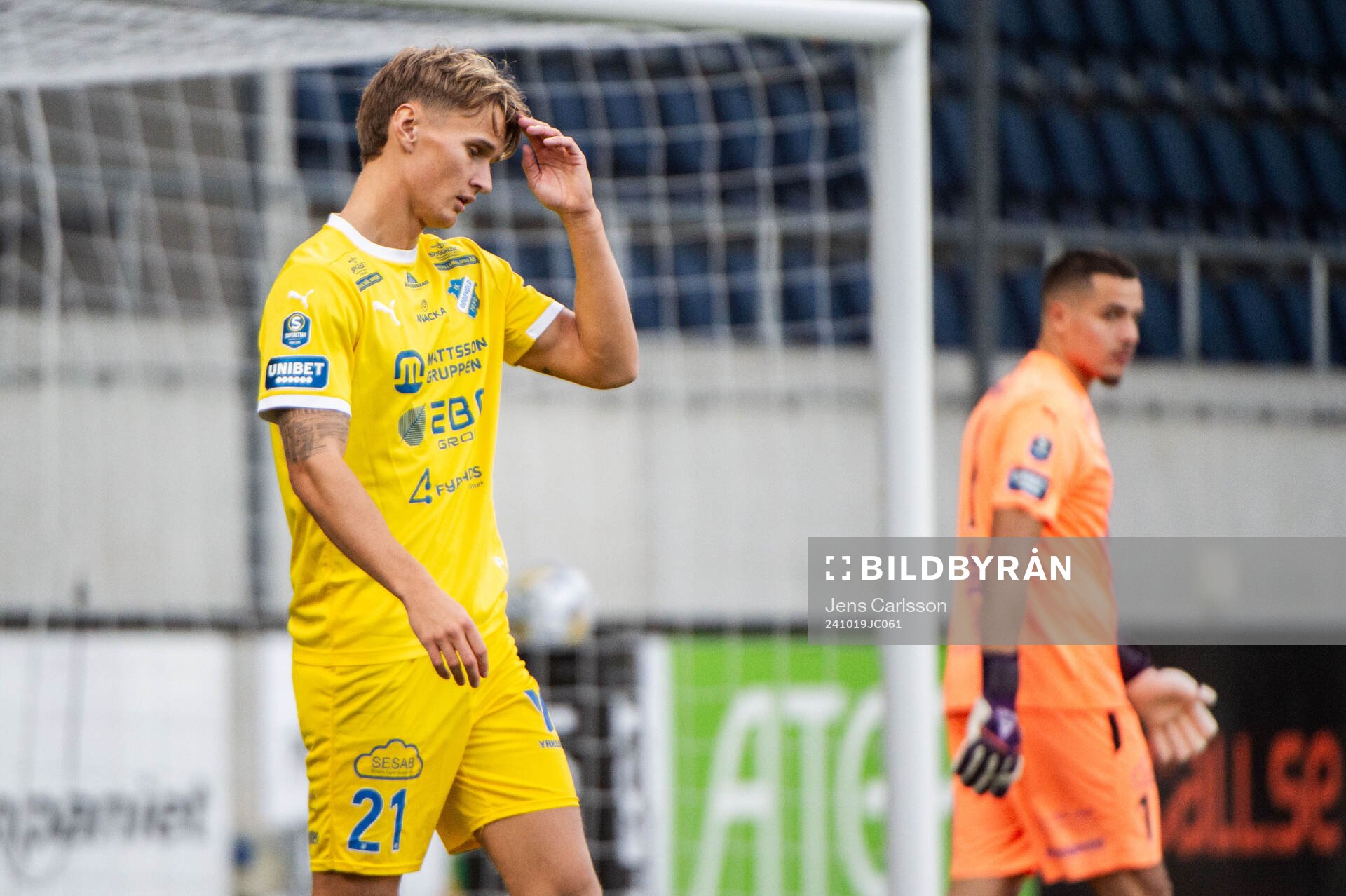 IK Oddevolds Alexander Almqvist deppar