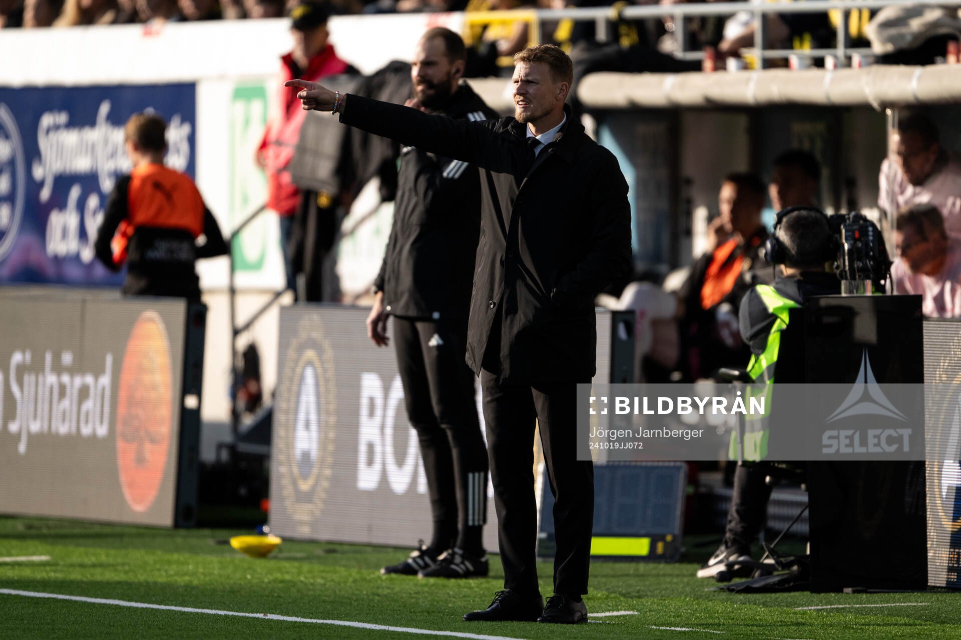 Elfsborgs manager Oscar Hiljemark