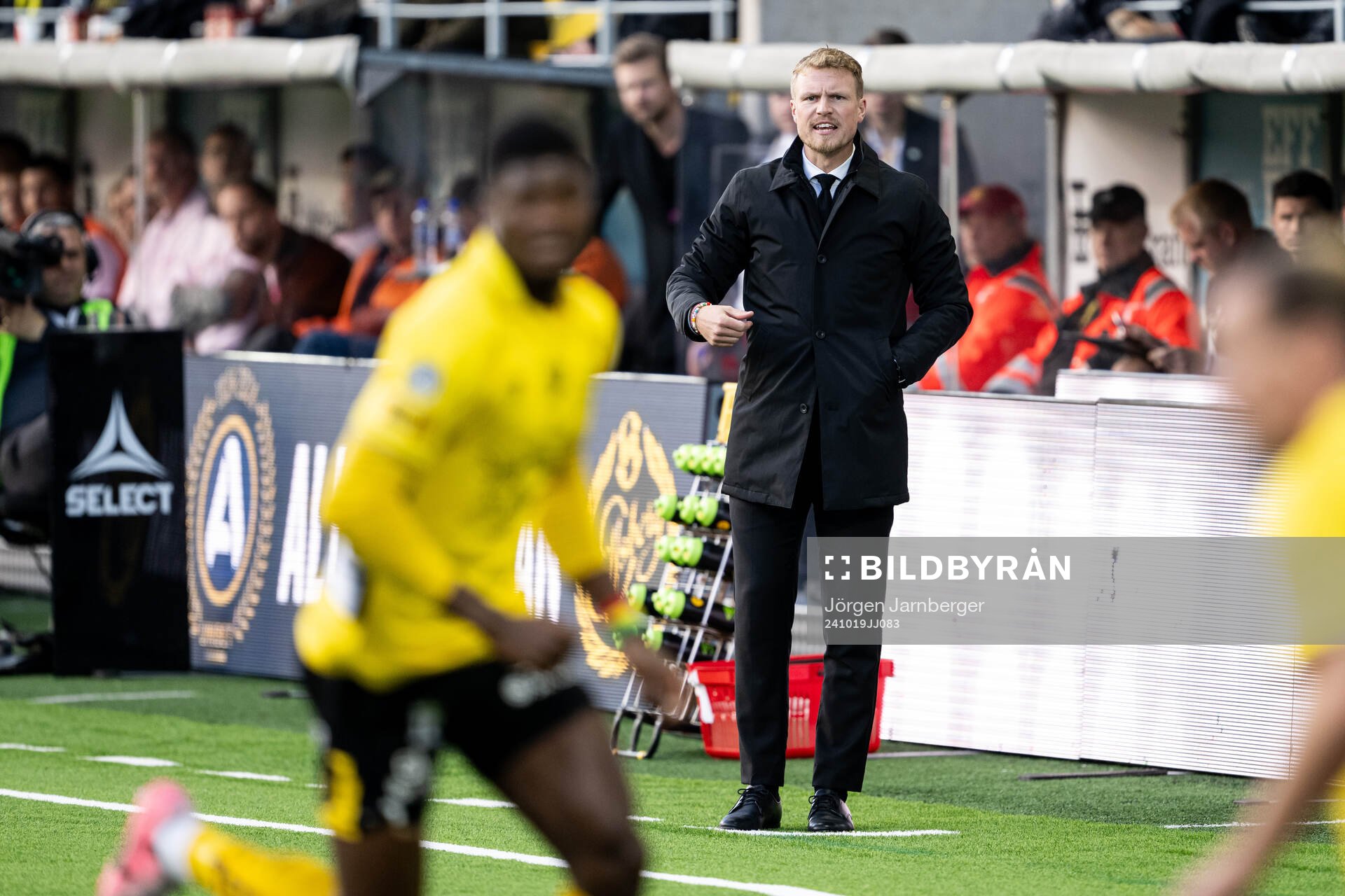 Elfsborgs manager Oscar Hiljemark