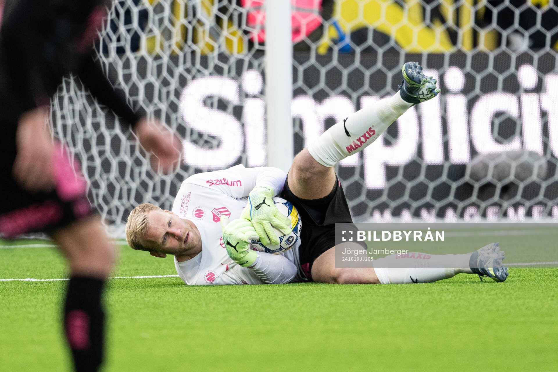 Häckens målvakt Peter Abrahamsson
