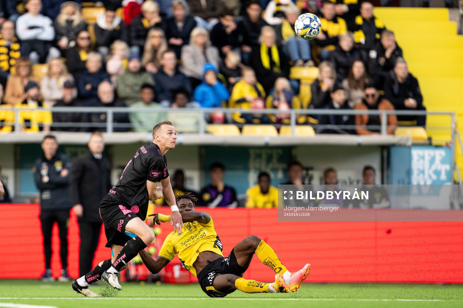 Häckens Marius Lode och Elfsborgs Jalal Abdullai