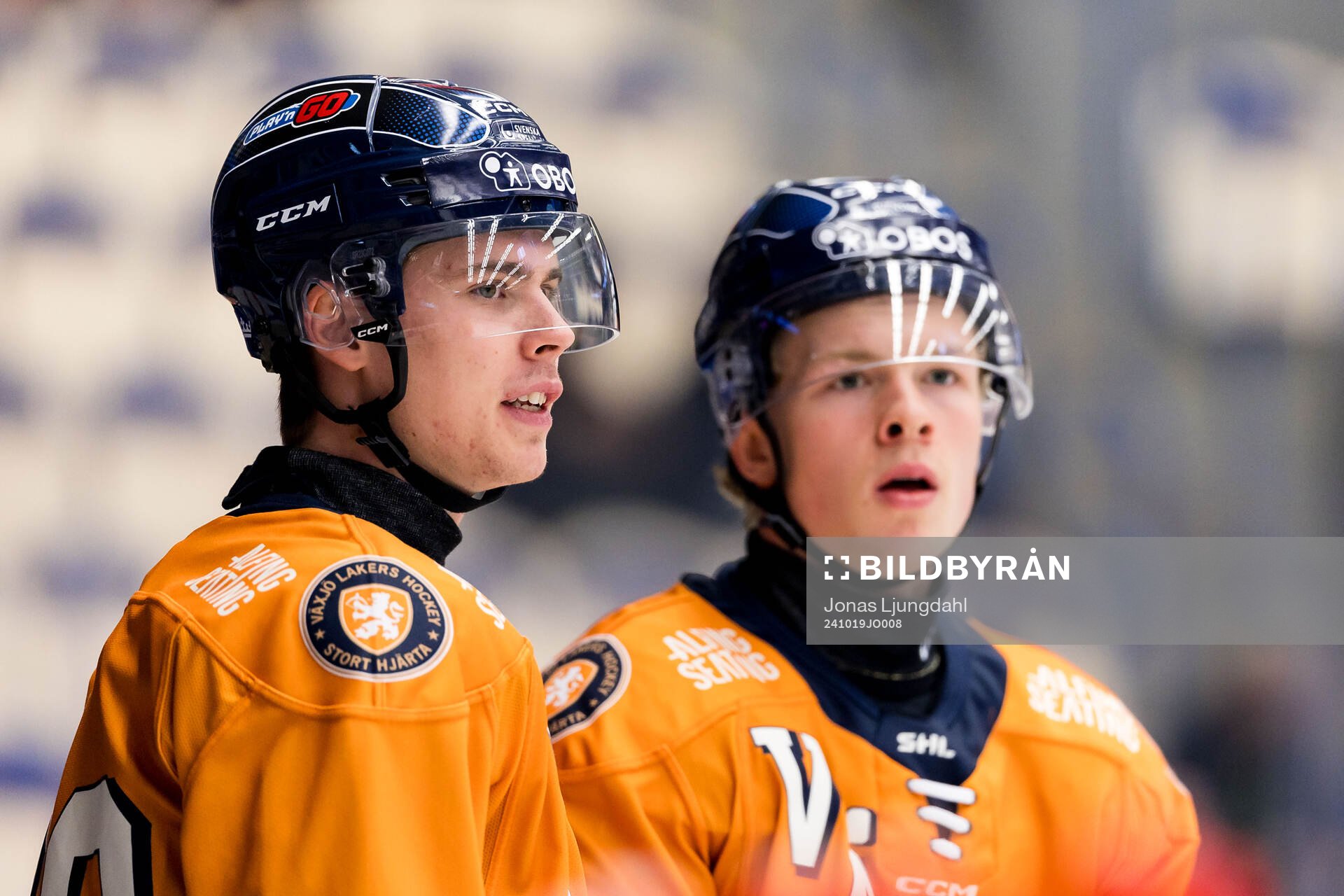 Växjös Ville Svensson och Anton Linde