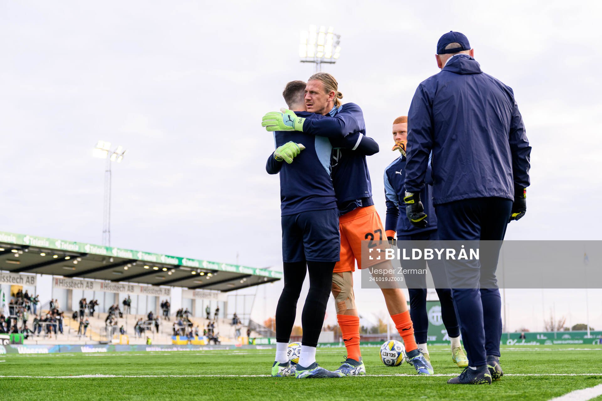 Malmö FFs målvakt Ricardo Friedrich och målvakt Johan