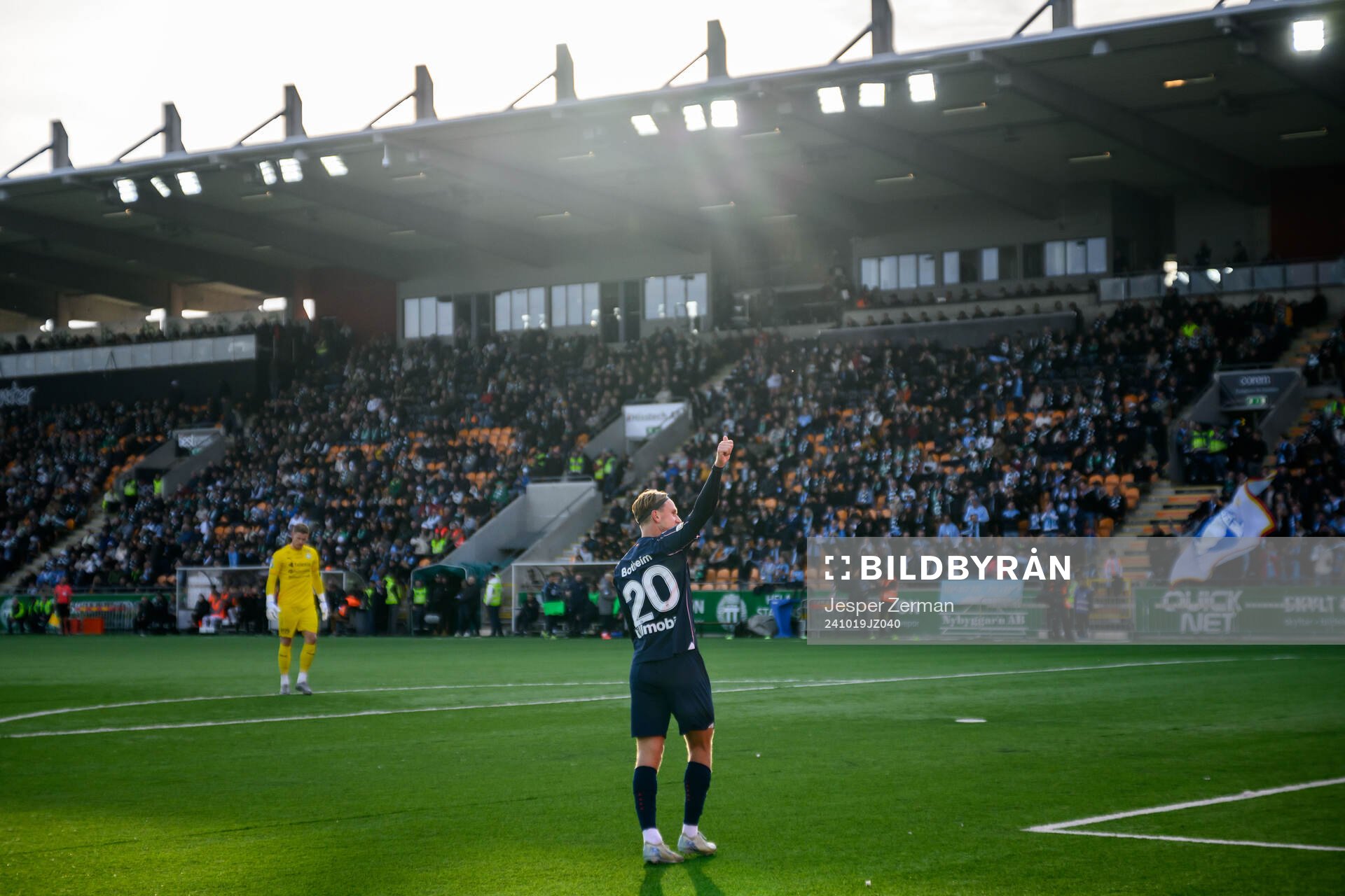 Malmö FFs Erik Botheim jublar