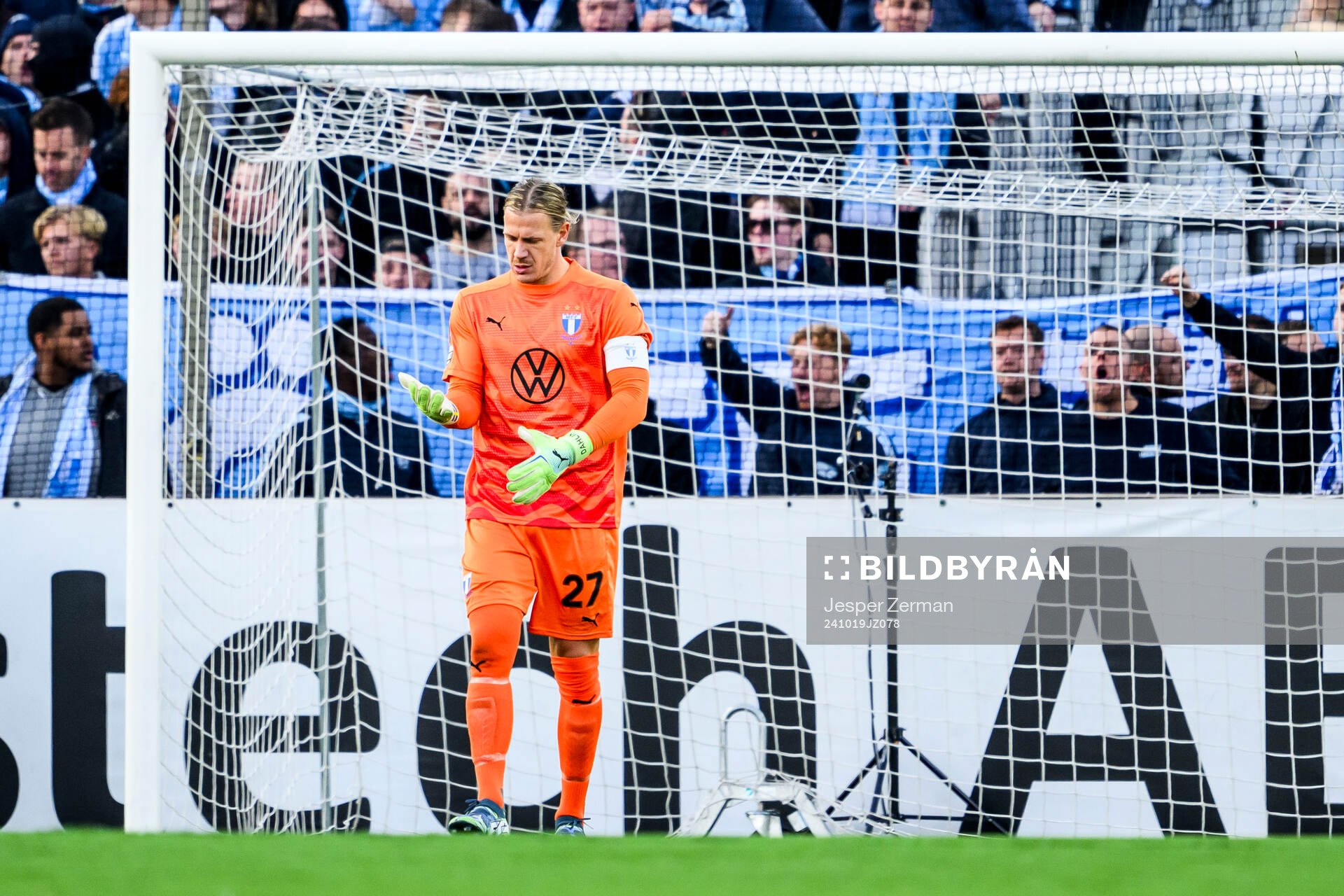 Malmö FFs Johan Dahlin deppar