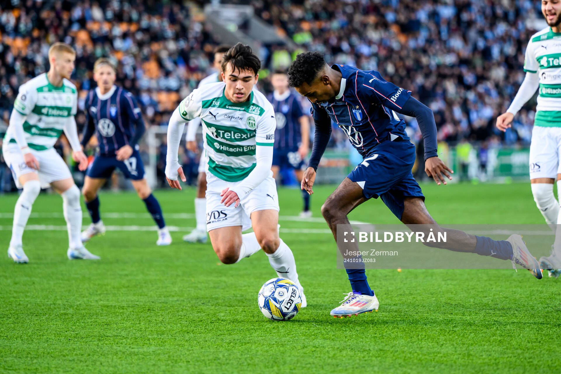 Västerås Alexander Thongla-Iad Warneryd och Malmö FFs