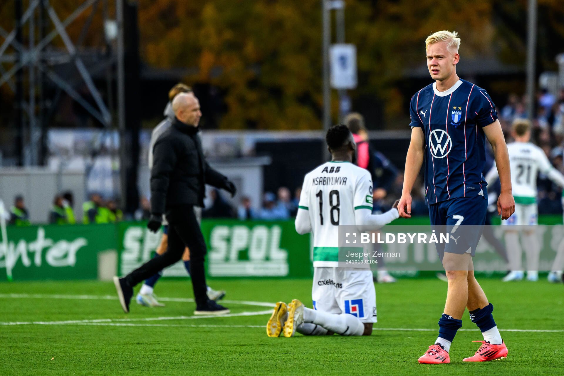 Malmö FFs Otto Rosengren deppar