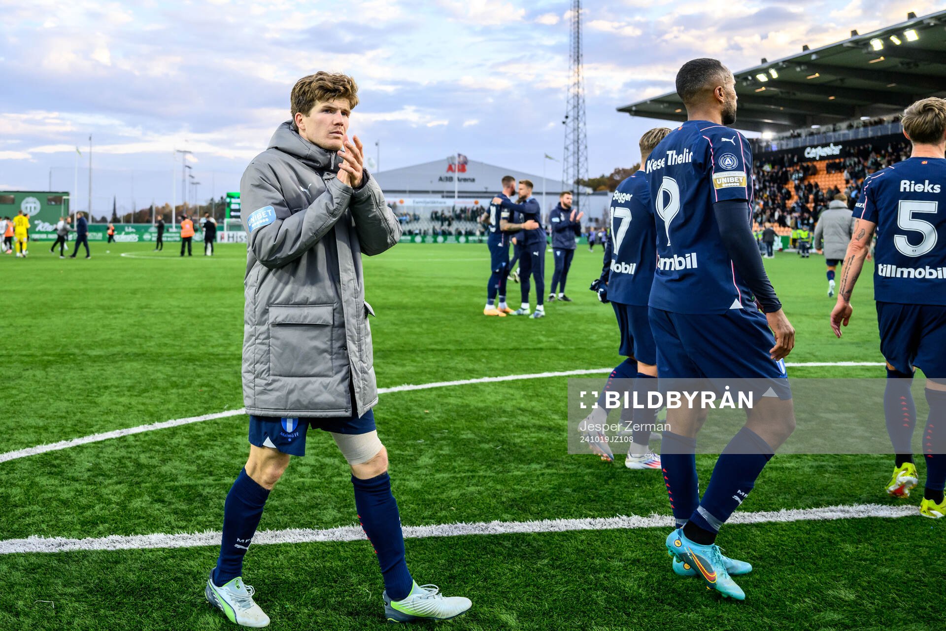Malmö FFs Oliver Berg deppar