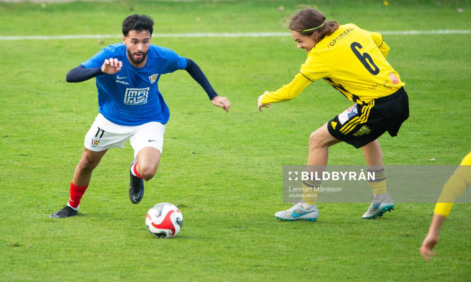 Balkans Rahel Omed Nader och IFK Hässleholms Gustaf
