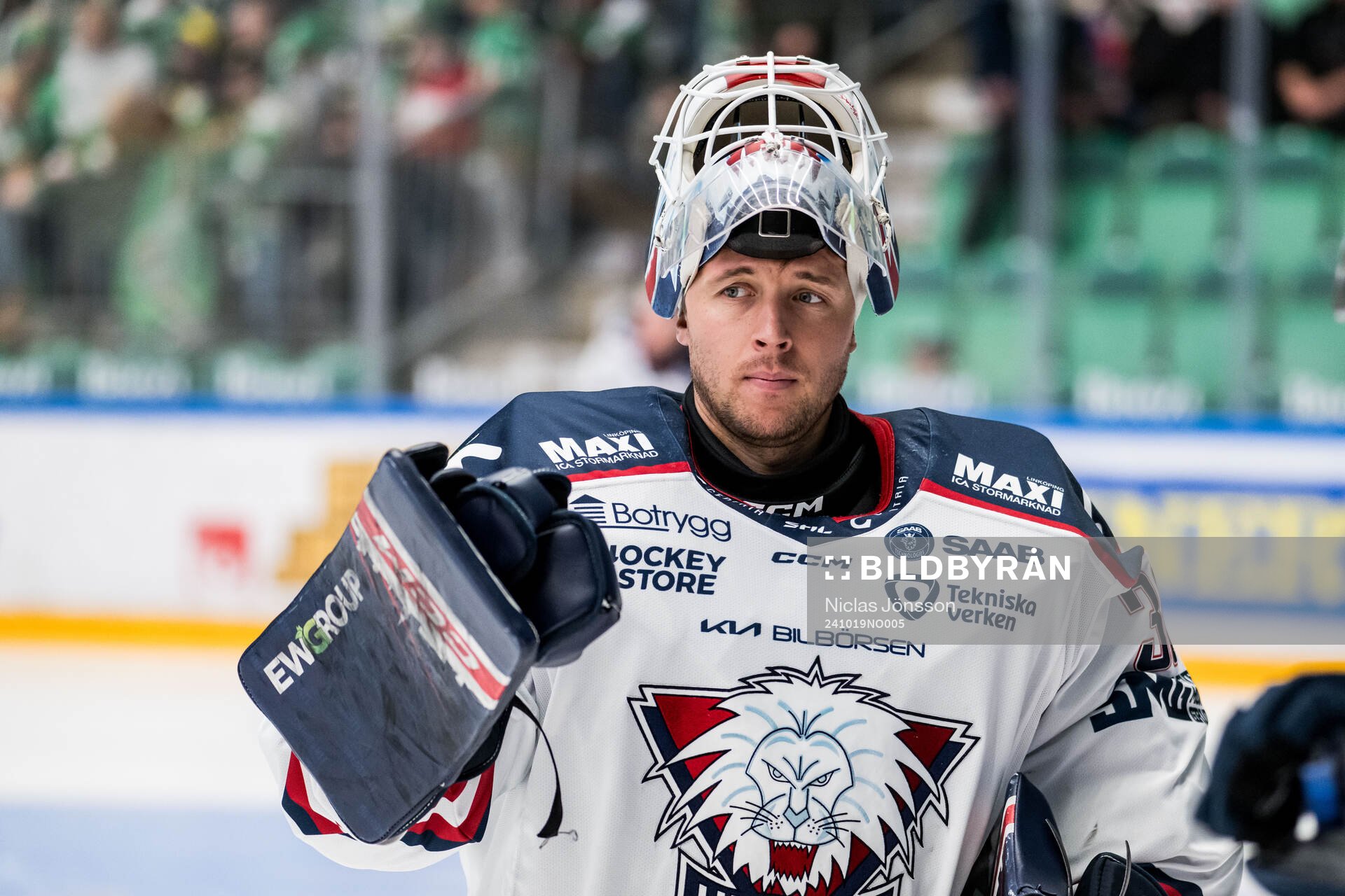 Linköpings målvakt Christian Heljanko