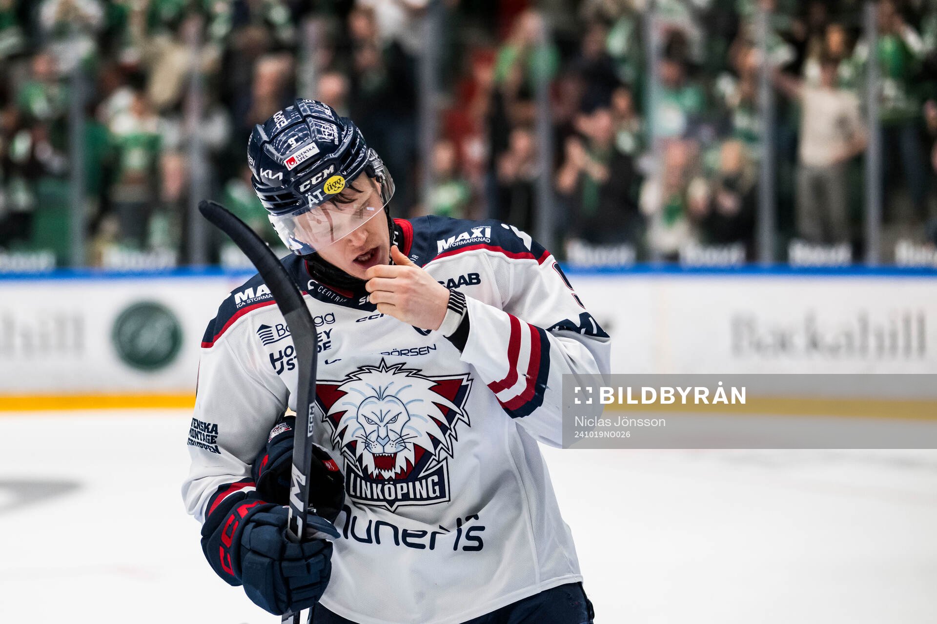 Linköpings Erik Norén deppar