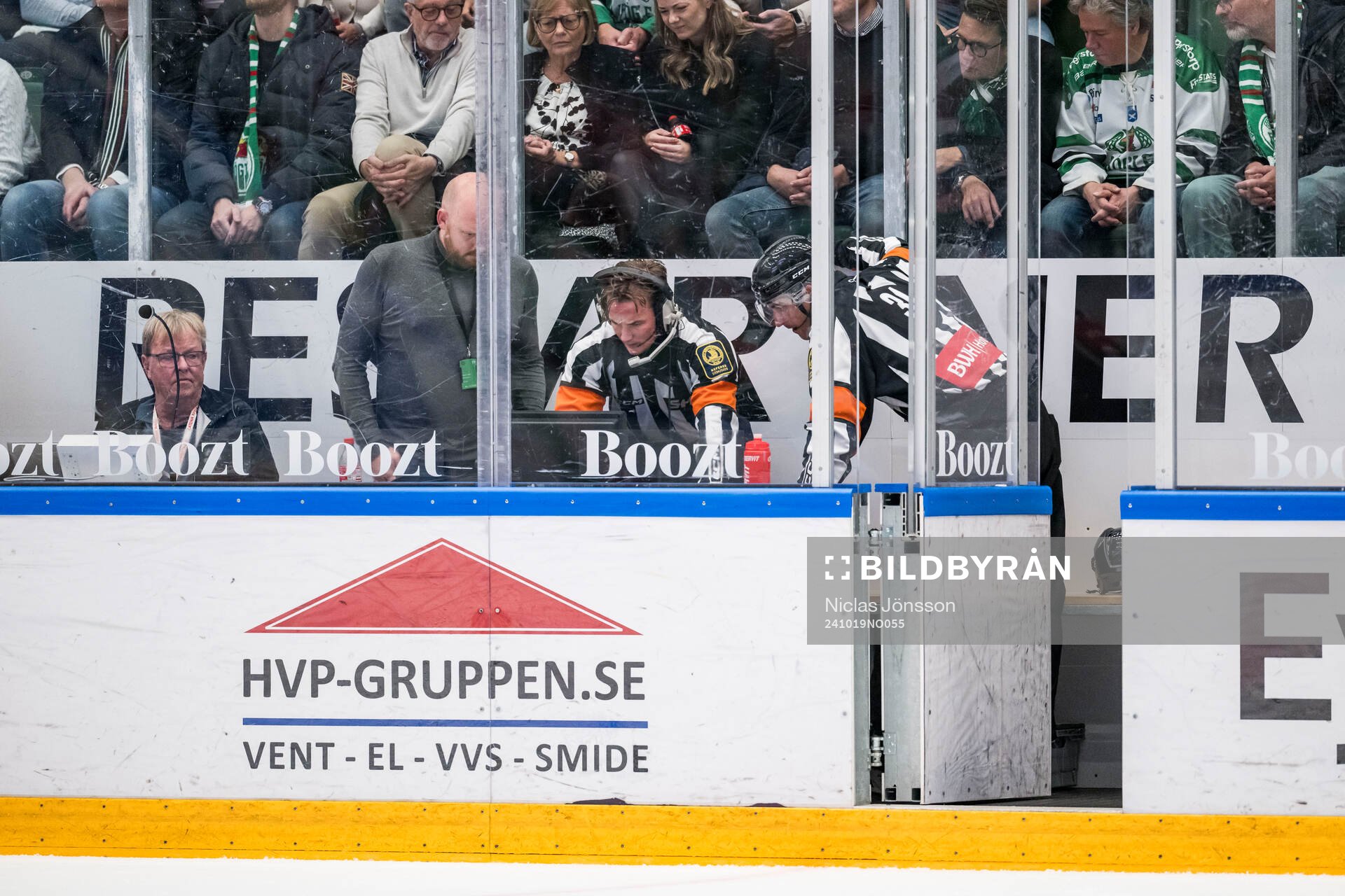 Domaren granskar eventuellt mål